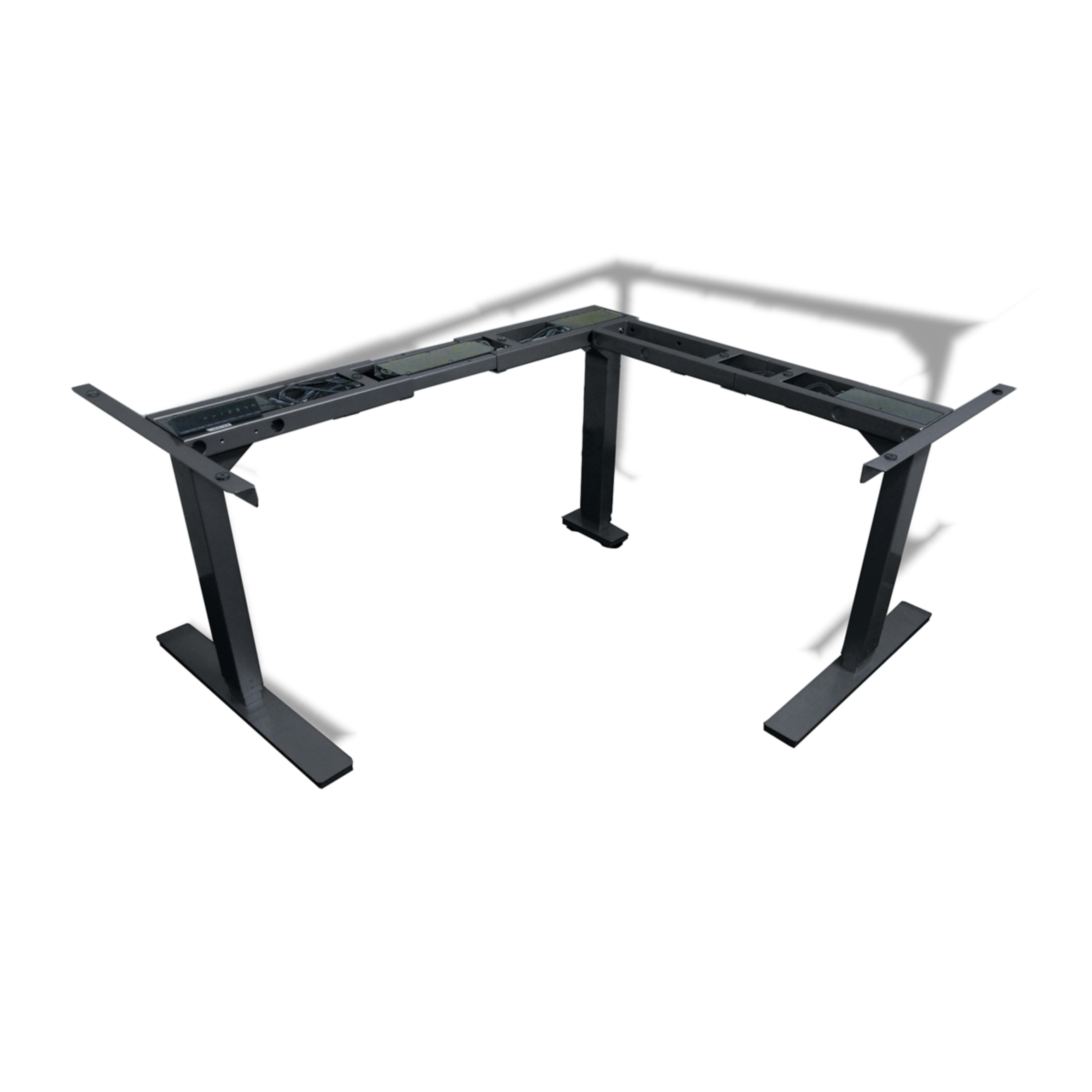 Powered Table Base Three Stage 3 Motor 90 degree (Black) Frame Only