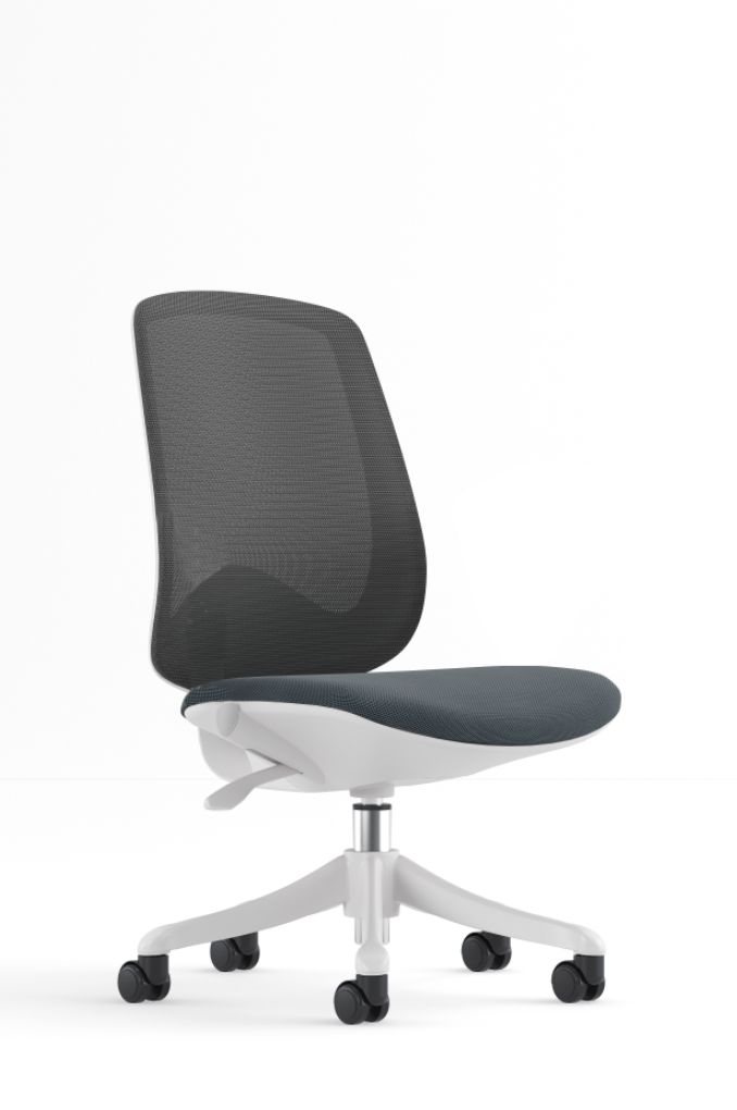 Base Ergonomic Office Chair White