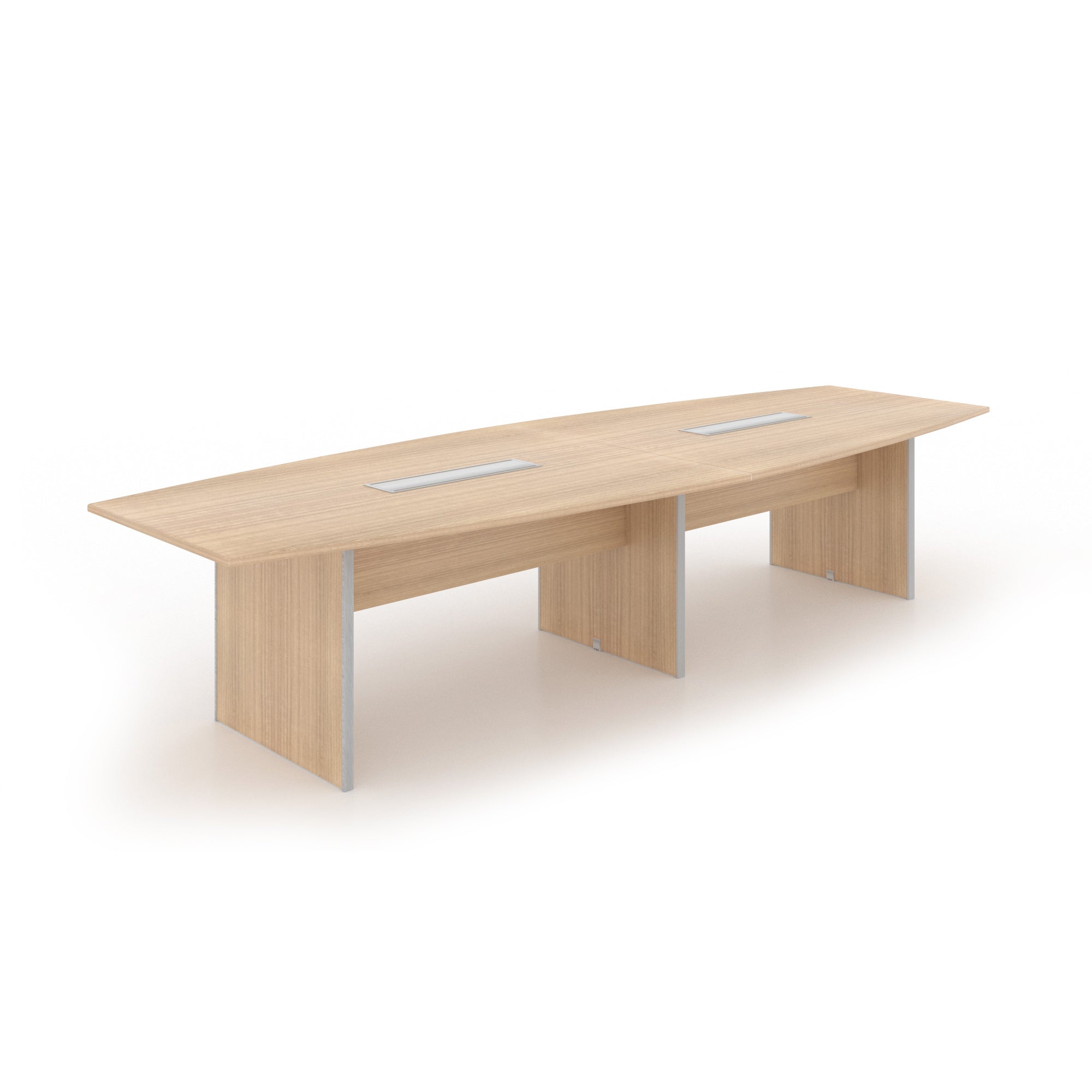 Deluxe 12' Laminate Boat Shape Conference table Miele