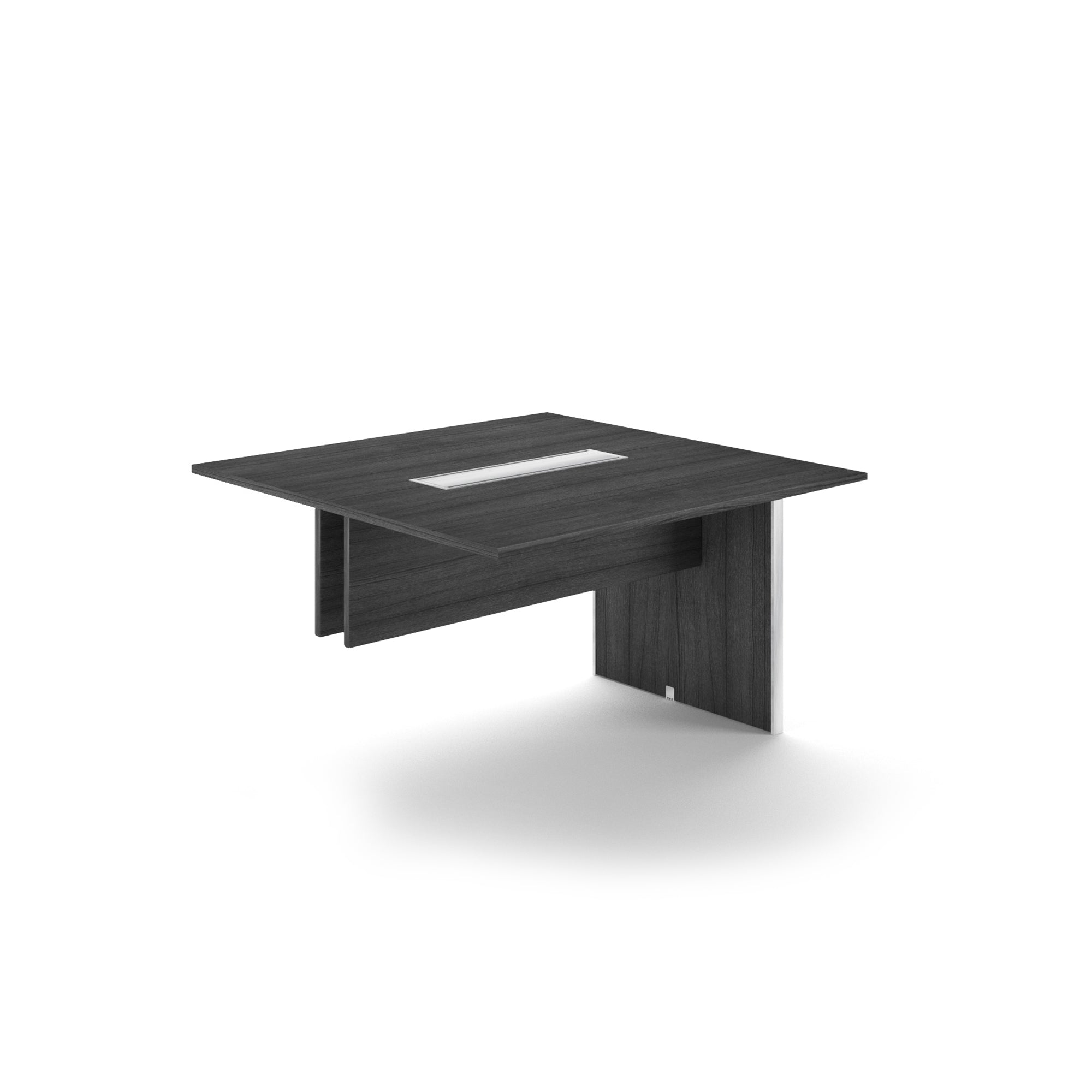 4' Laminate Extension for Conference Table Grigio