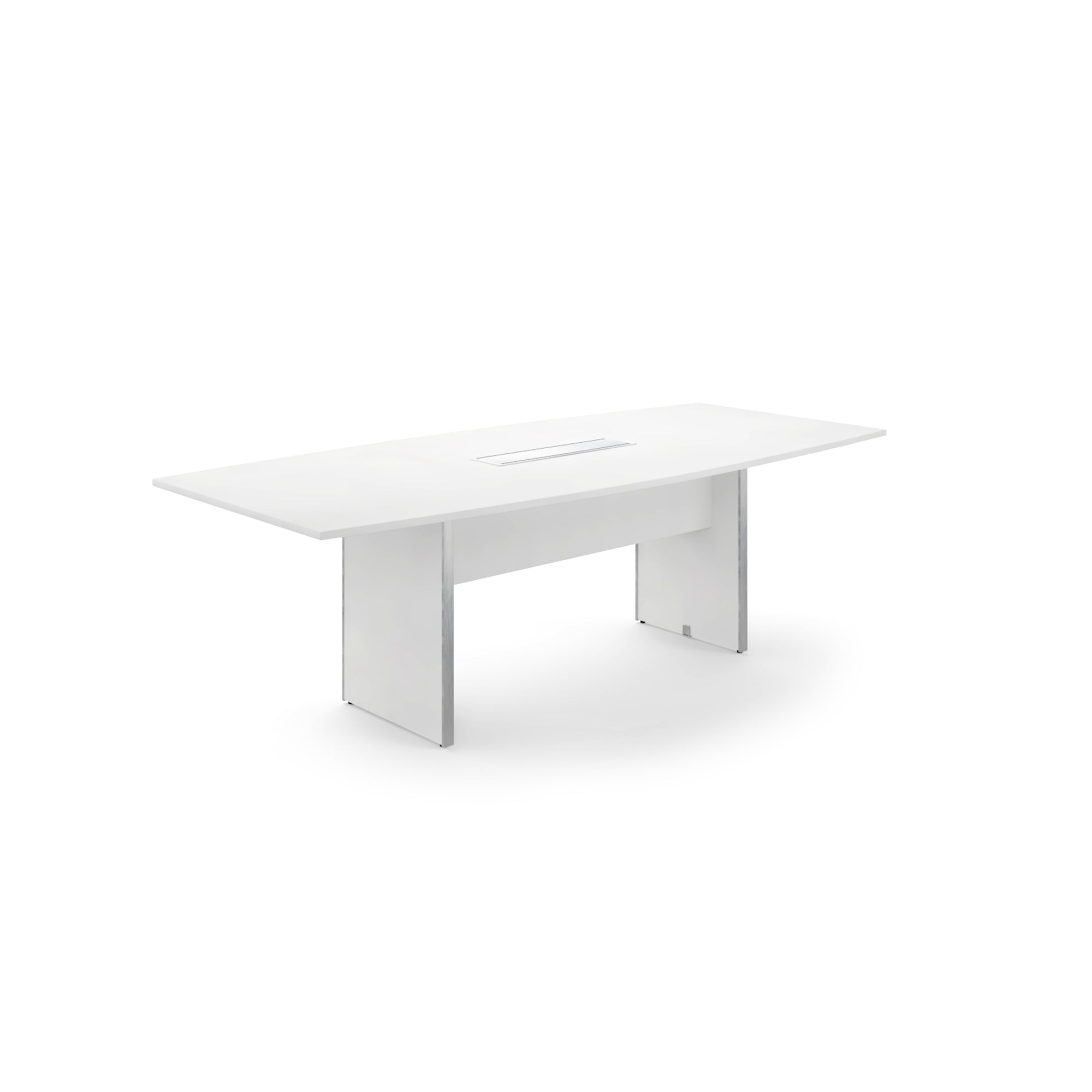 Rectangular Laminate Conference Table Blanco