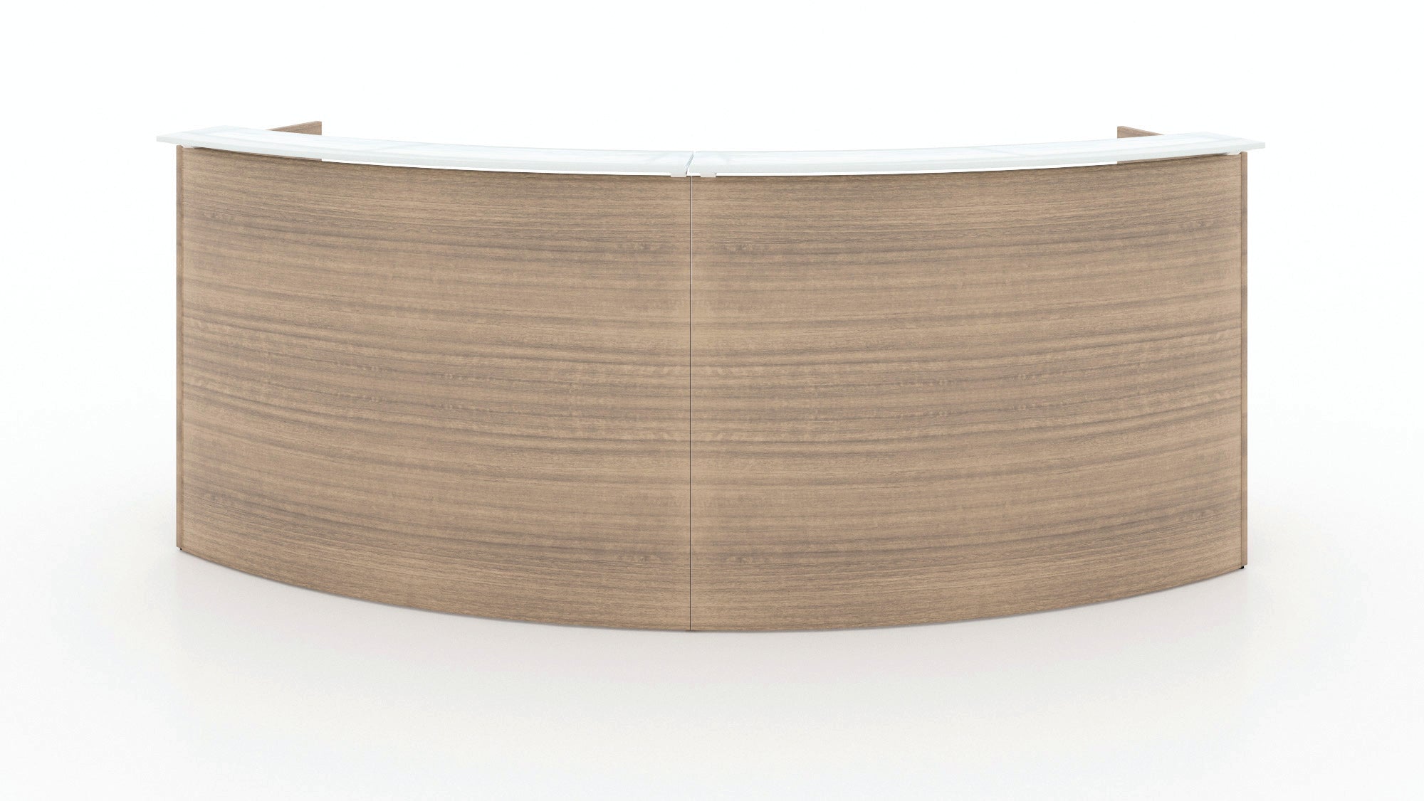 Two Person Curved Reception Desk Noce