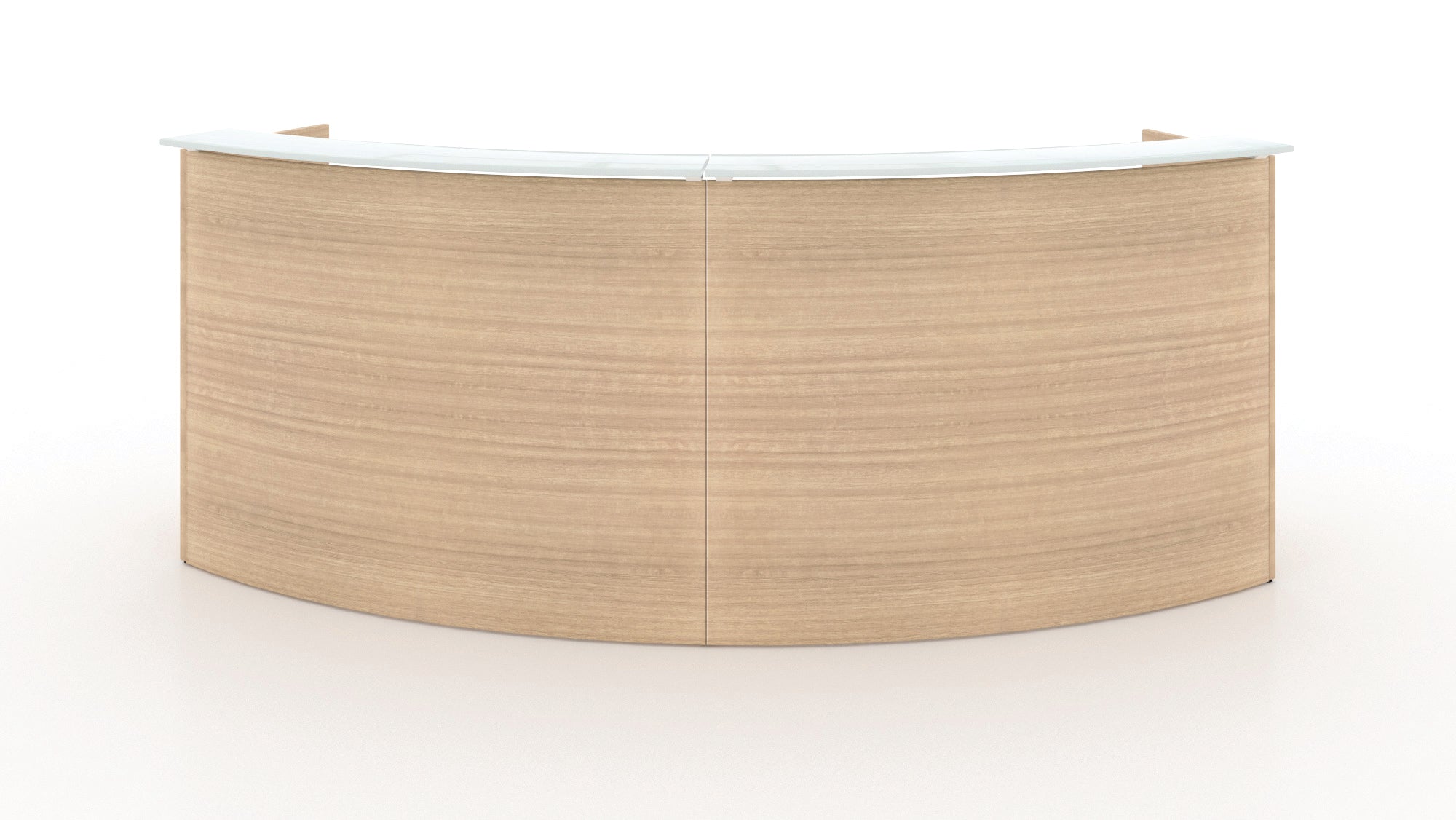 Two Person Curved Reception Desk Miele