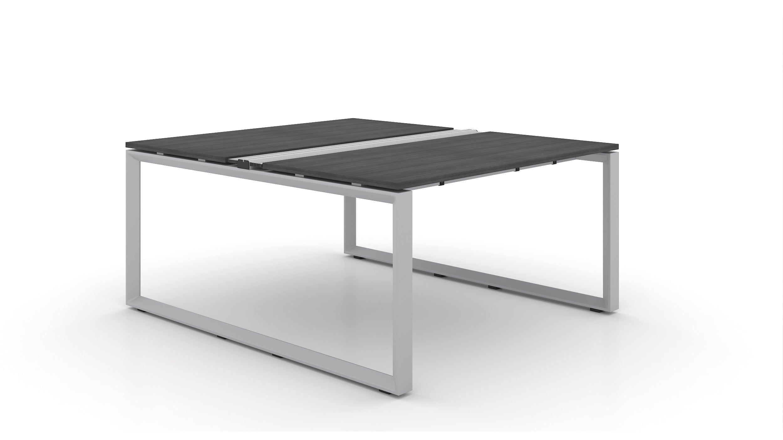 Veloce Double Station with Wire Management 57"x48"