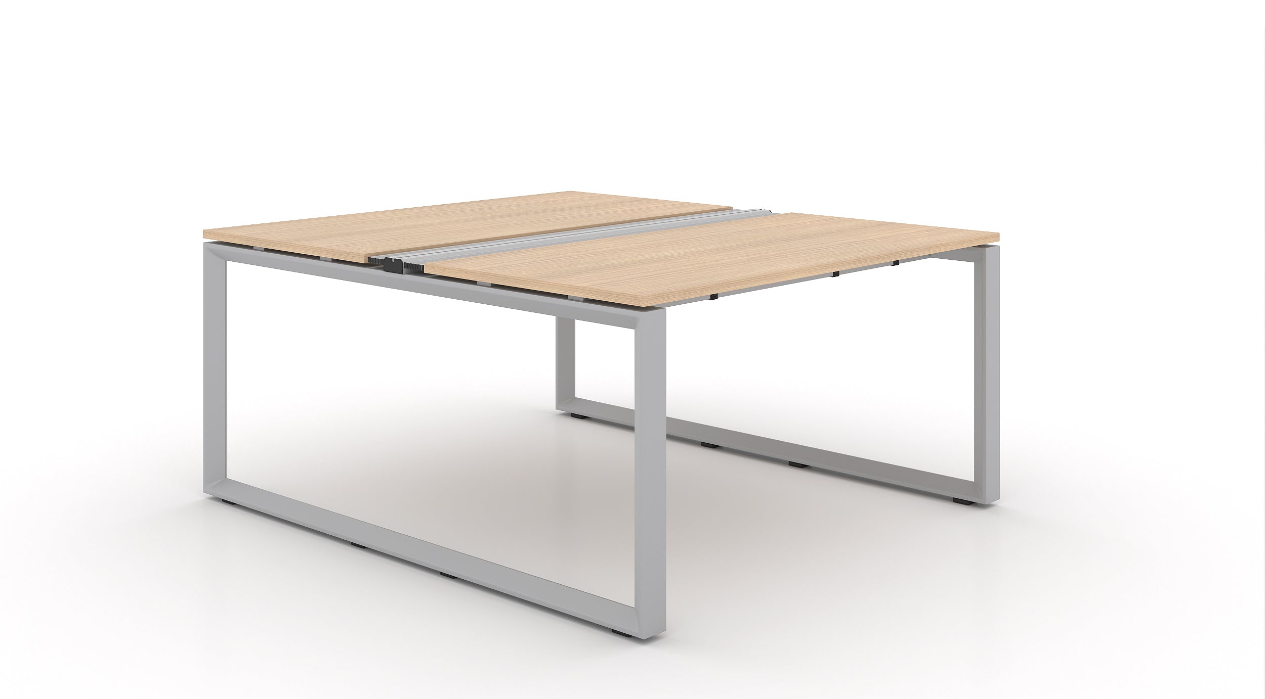 Veloce Double Station with Wire Management 57"x48"