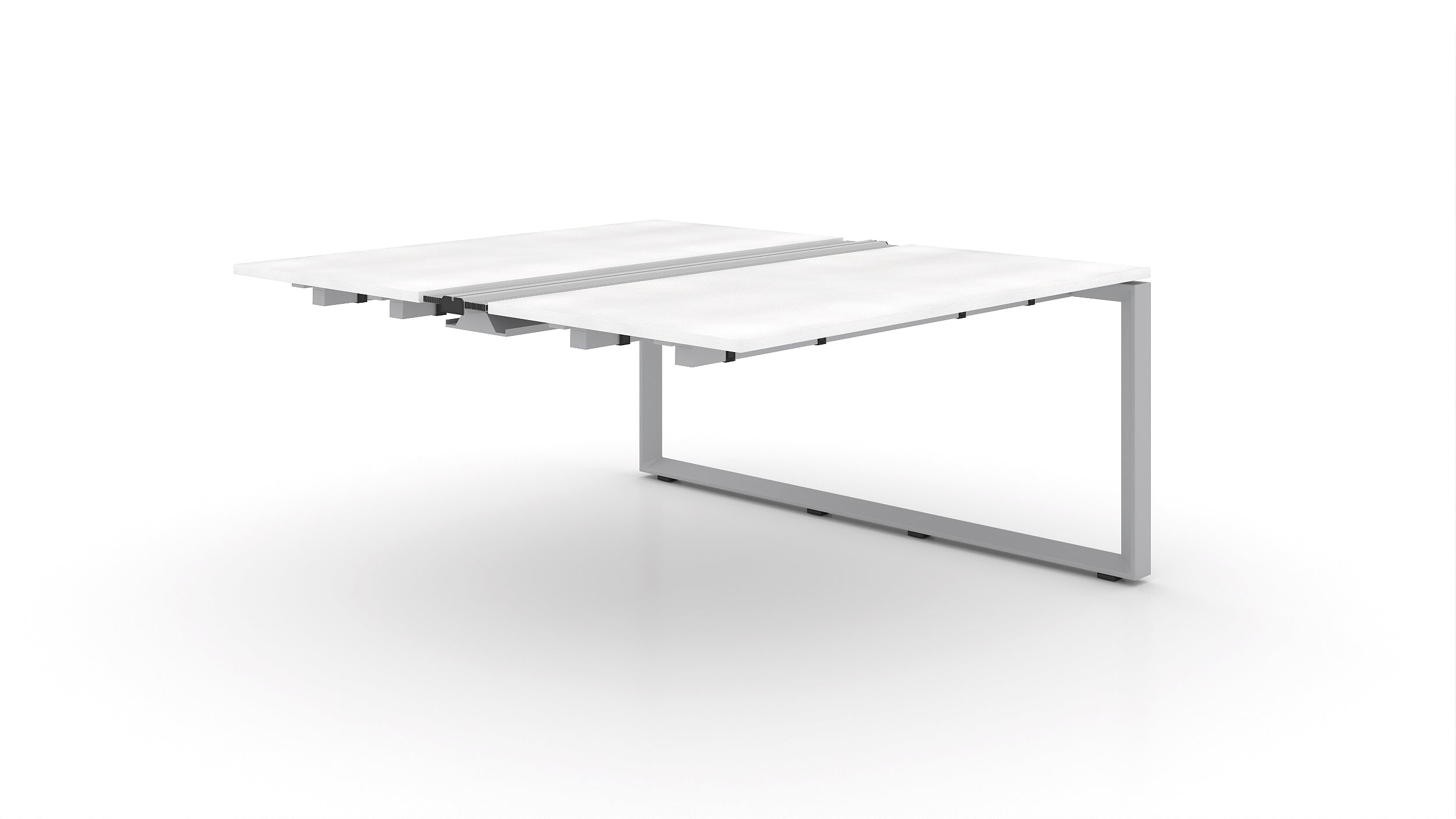 Veloce Double Station Add-On Extension with Wire Management 57"x48"