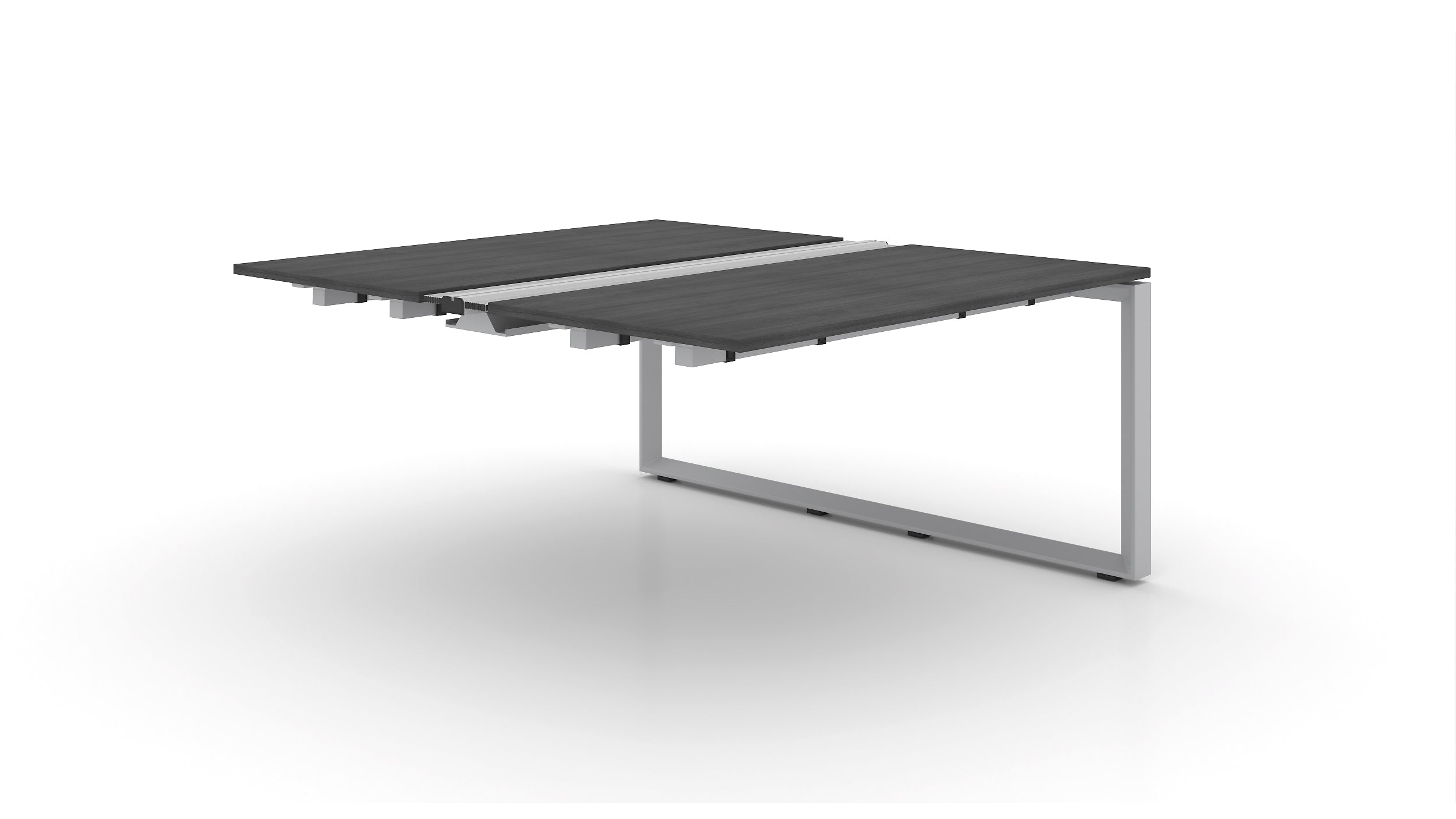 Veloce Double Station Add-On Extension with Wire Management 57"x48"