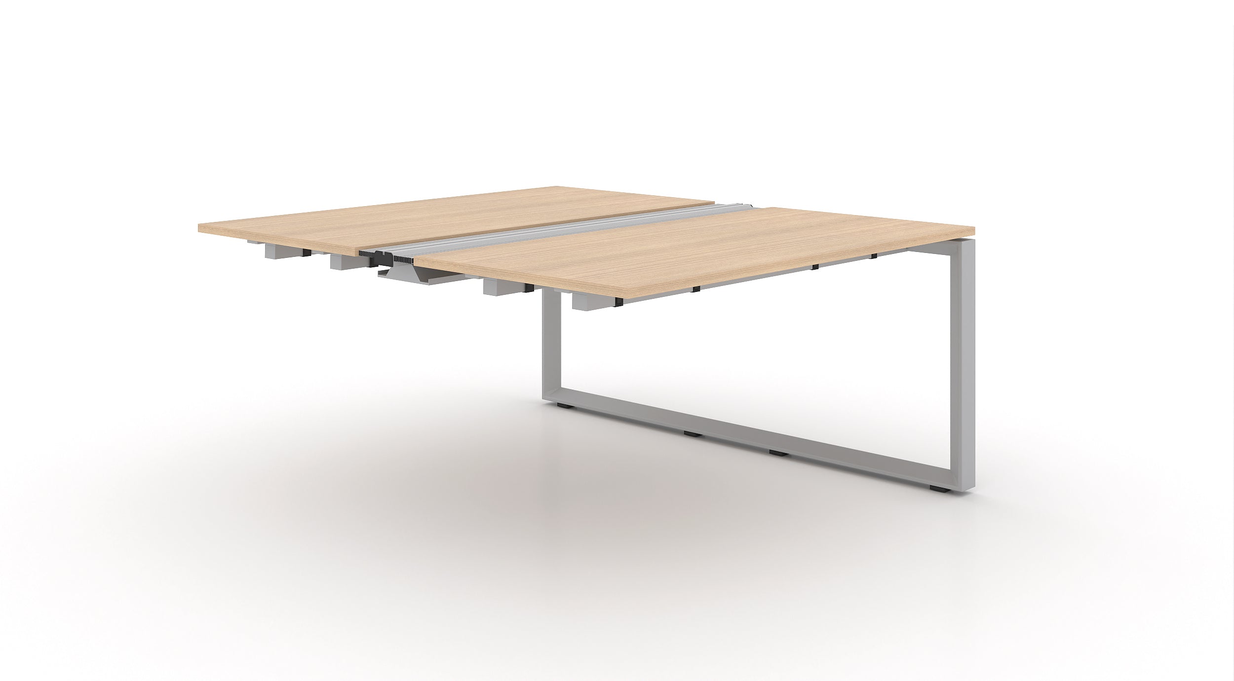 Veloce Double Station Add-On Extension with Wire Management 57"x48"