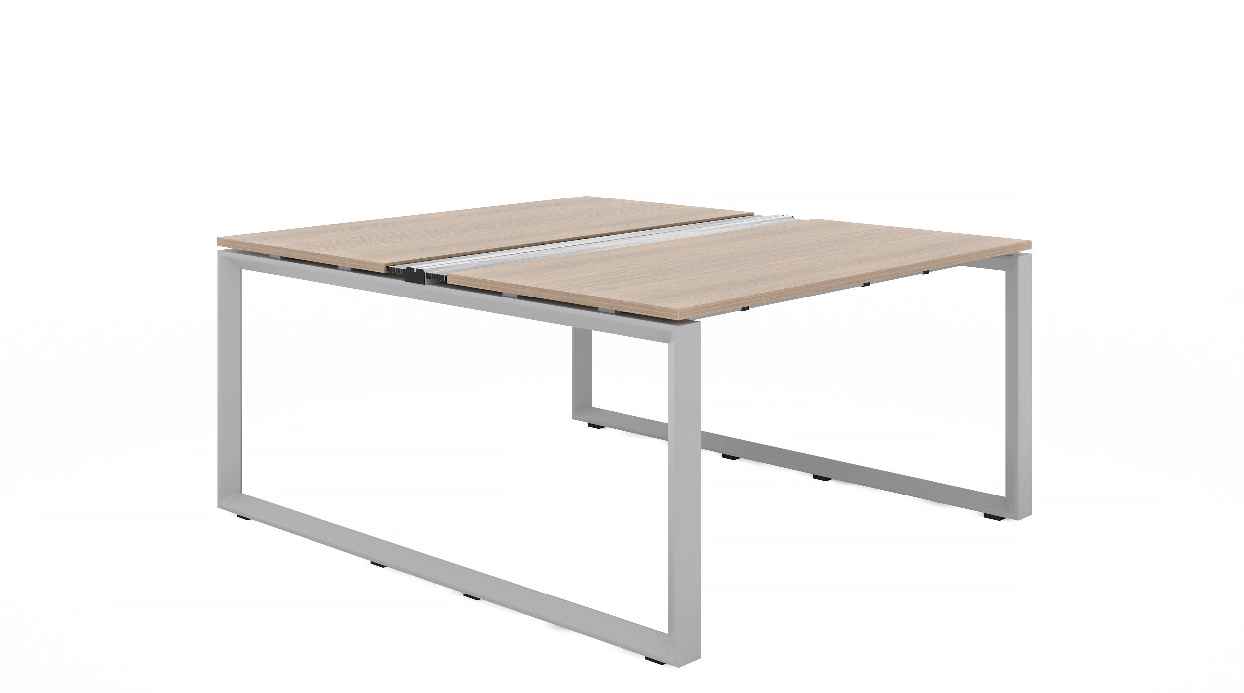 Veloce Double Station with Wire Management 57"x48"