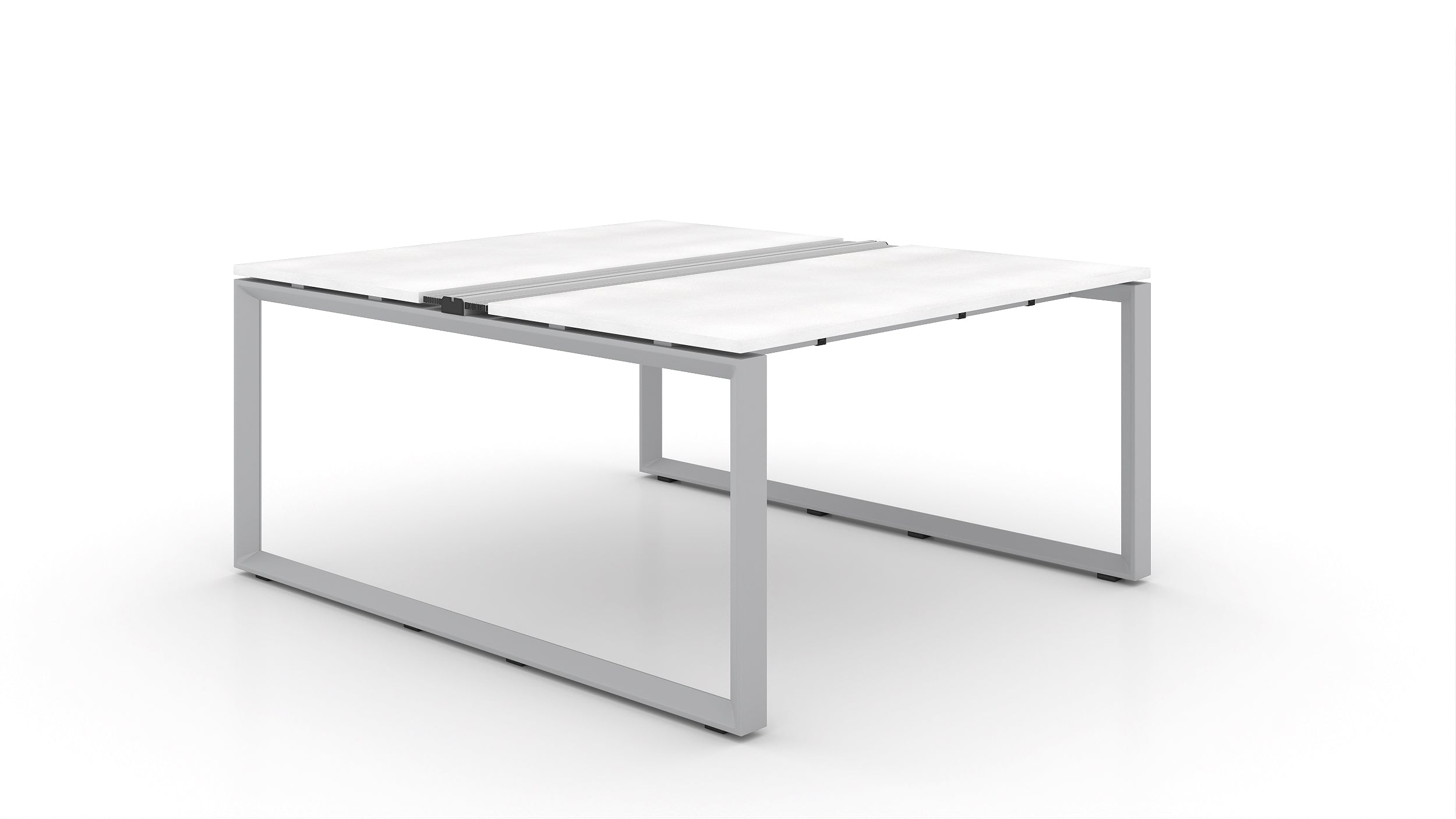 Veloce Double Station with Wire Management 57"x48"