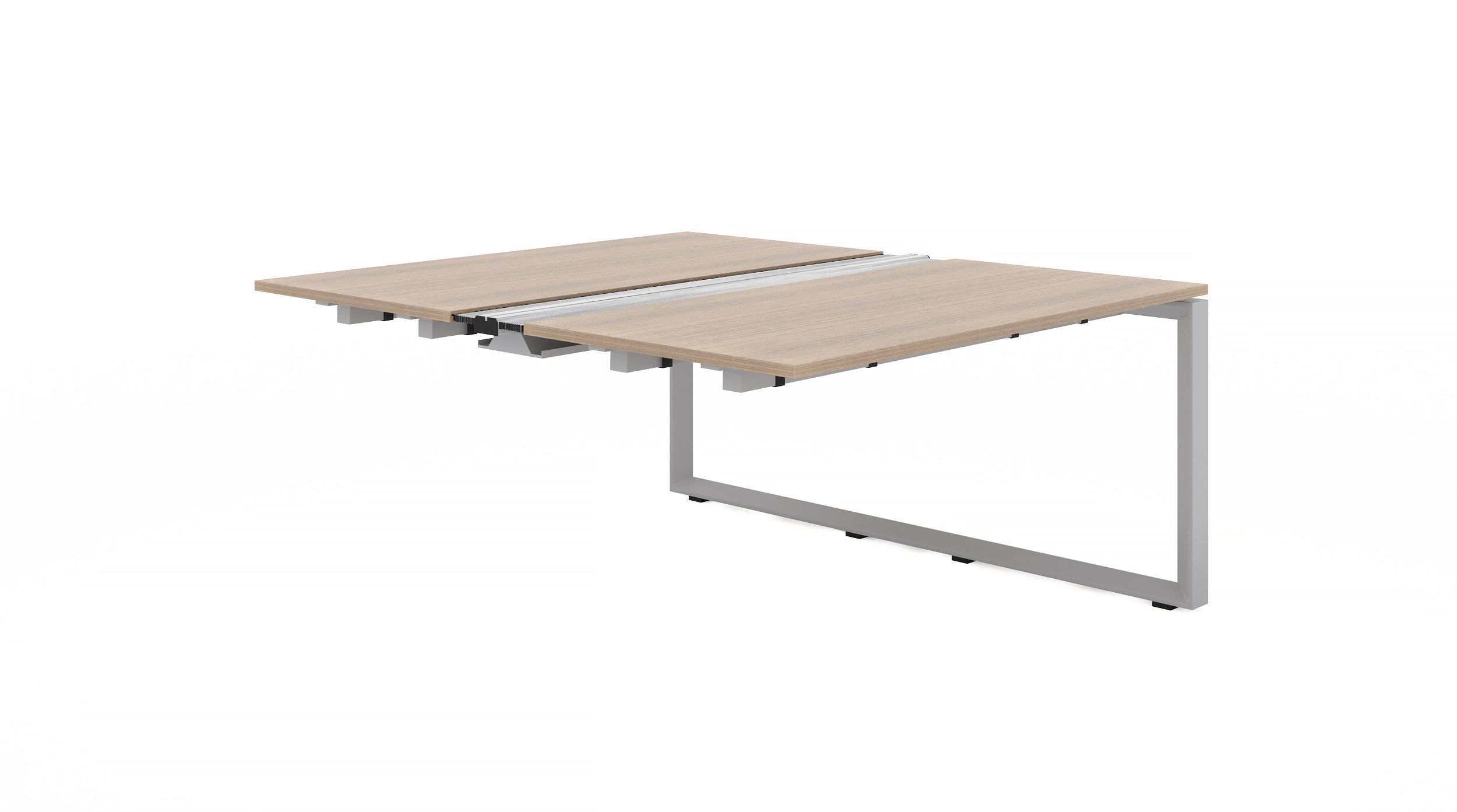 Veloce Double Station Add-On Extension with Wire Management 57"x48"