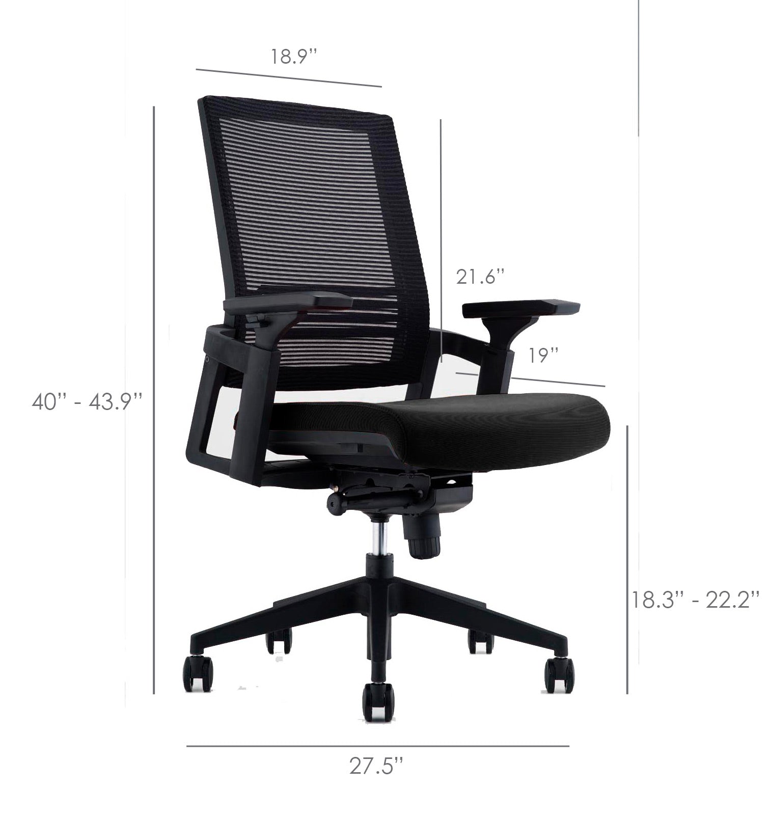Forte Ergonomic Multi-function Chair