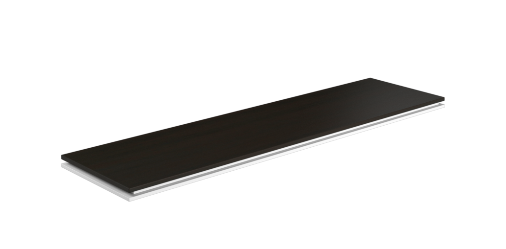 Credenza Return Top Only with Blanco Under-mount Support for Onesuite