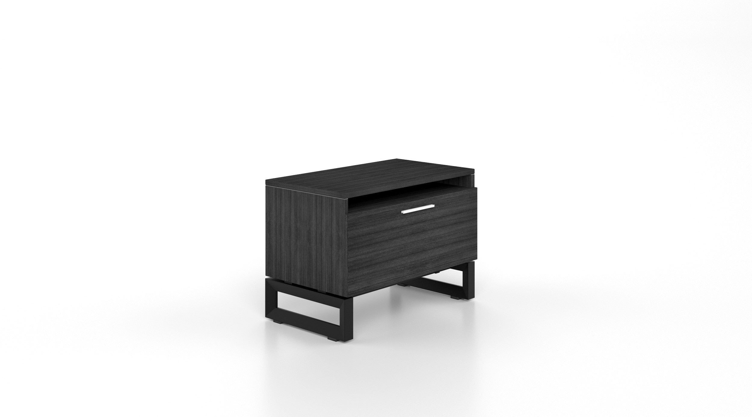 Veloce Lateral Storage File Black Frame Grigio