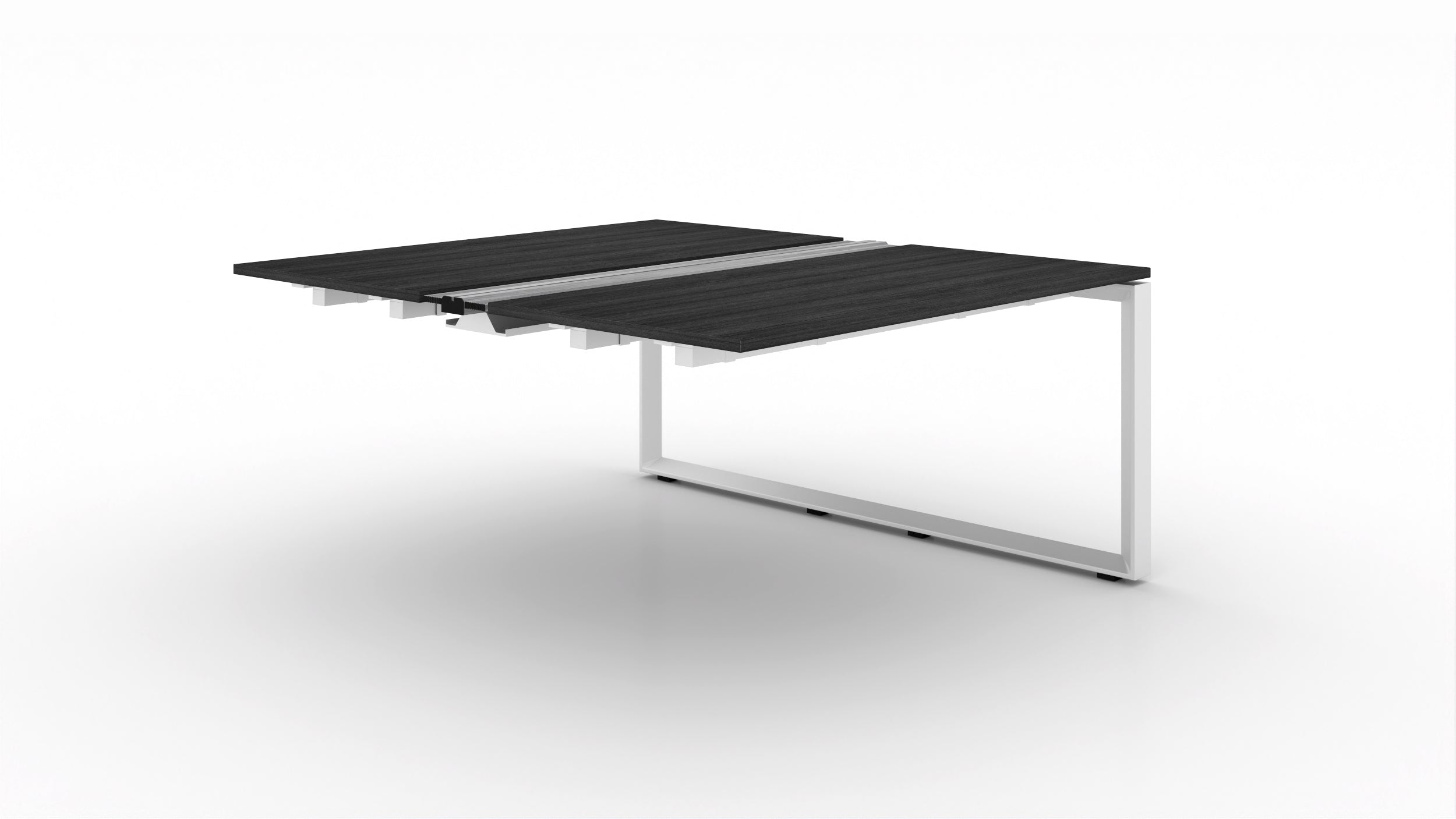 Veloce Double Station Add-On Extension with Wire Management 57"x48"