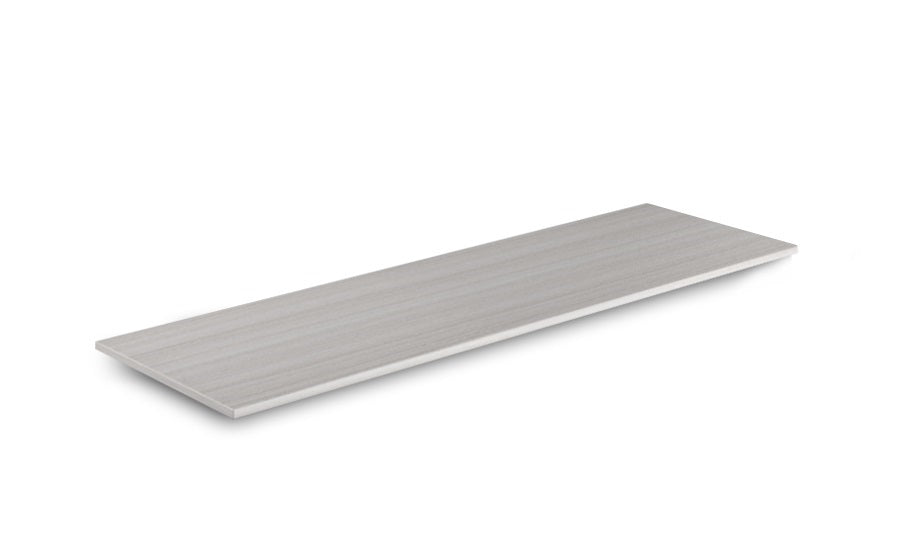 Laminate Top for Height Adjustable Desks 30"x66" Blanc de Gris