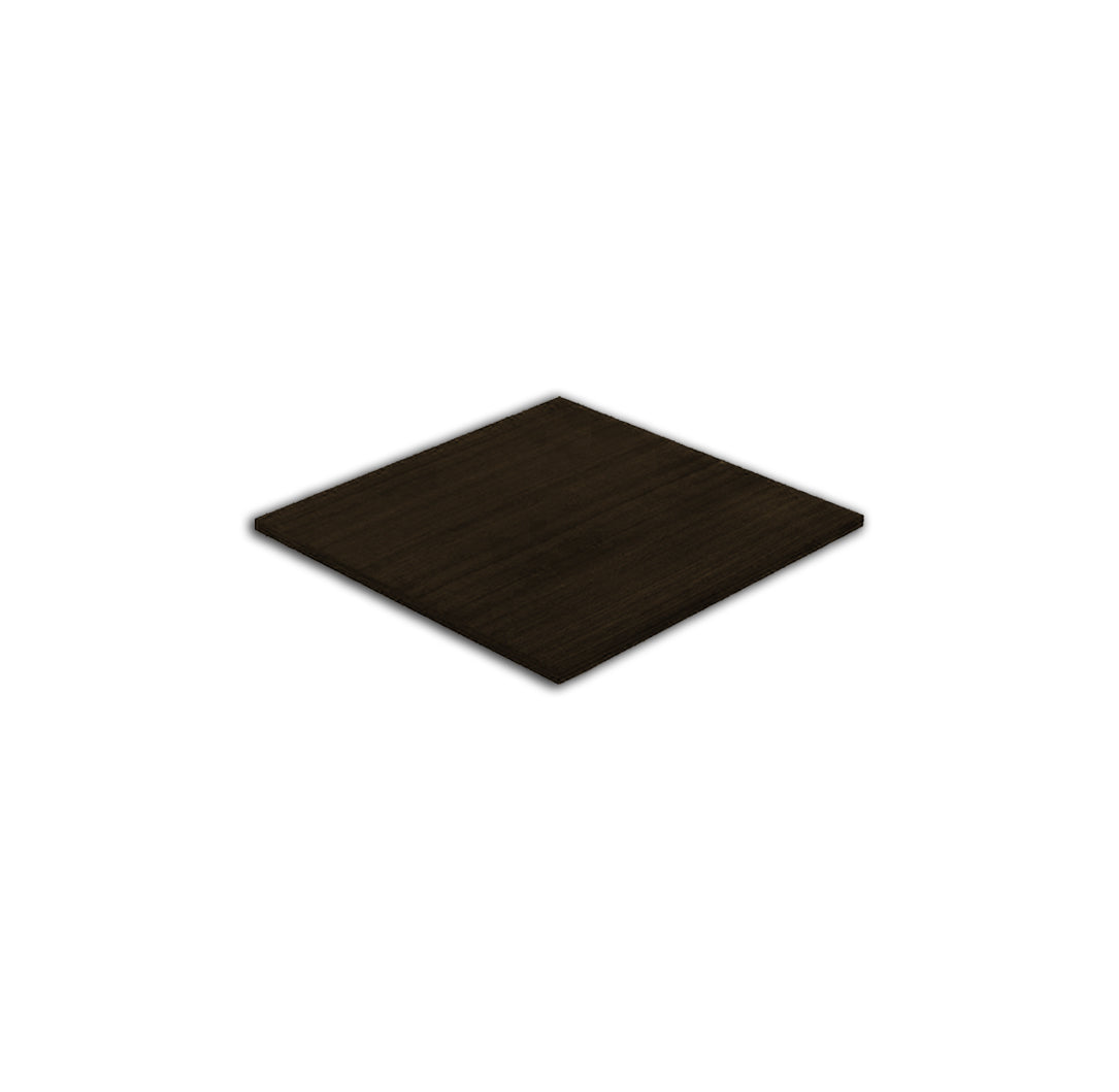 36" Square Lunch Table Top Espresso