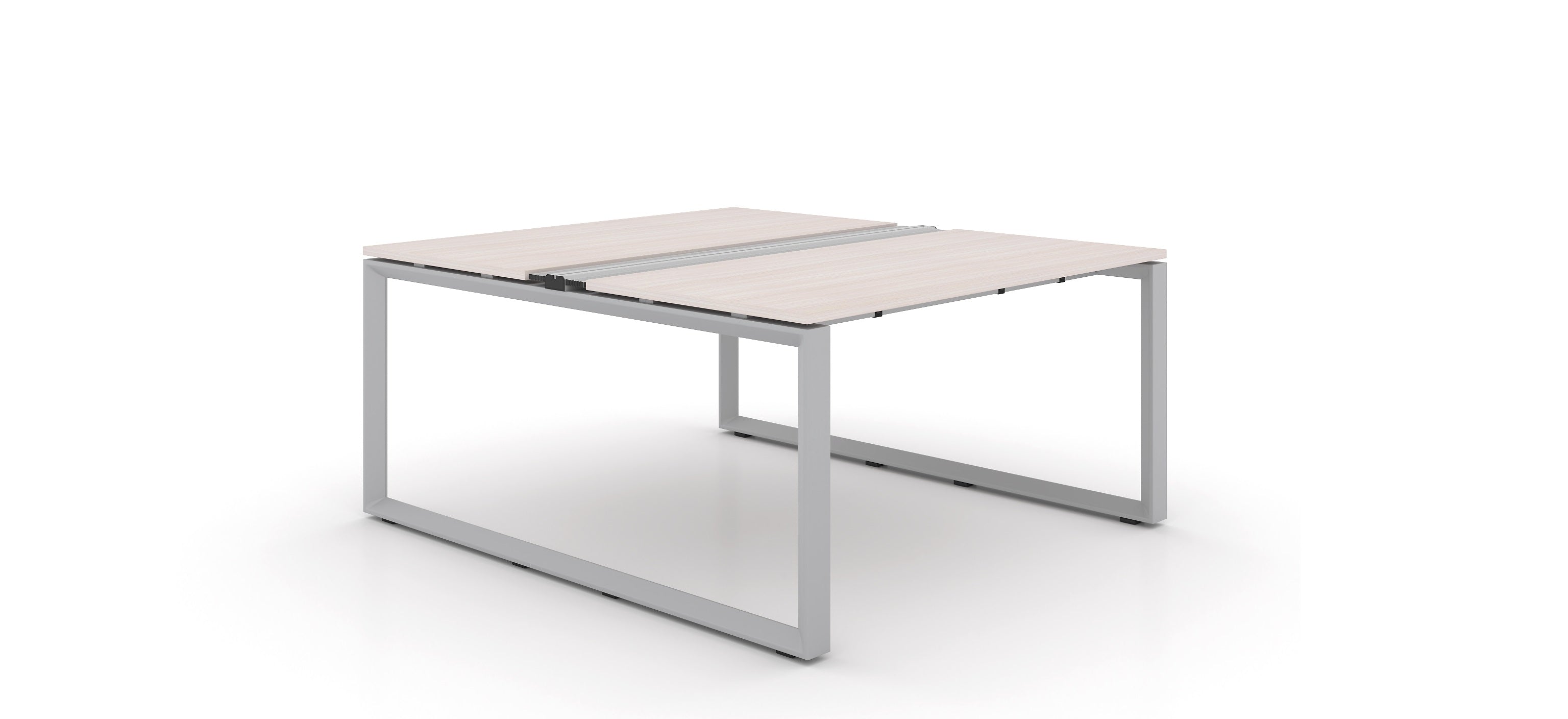 Veloce Double Station with Wire Management 57"x48"