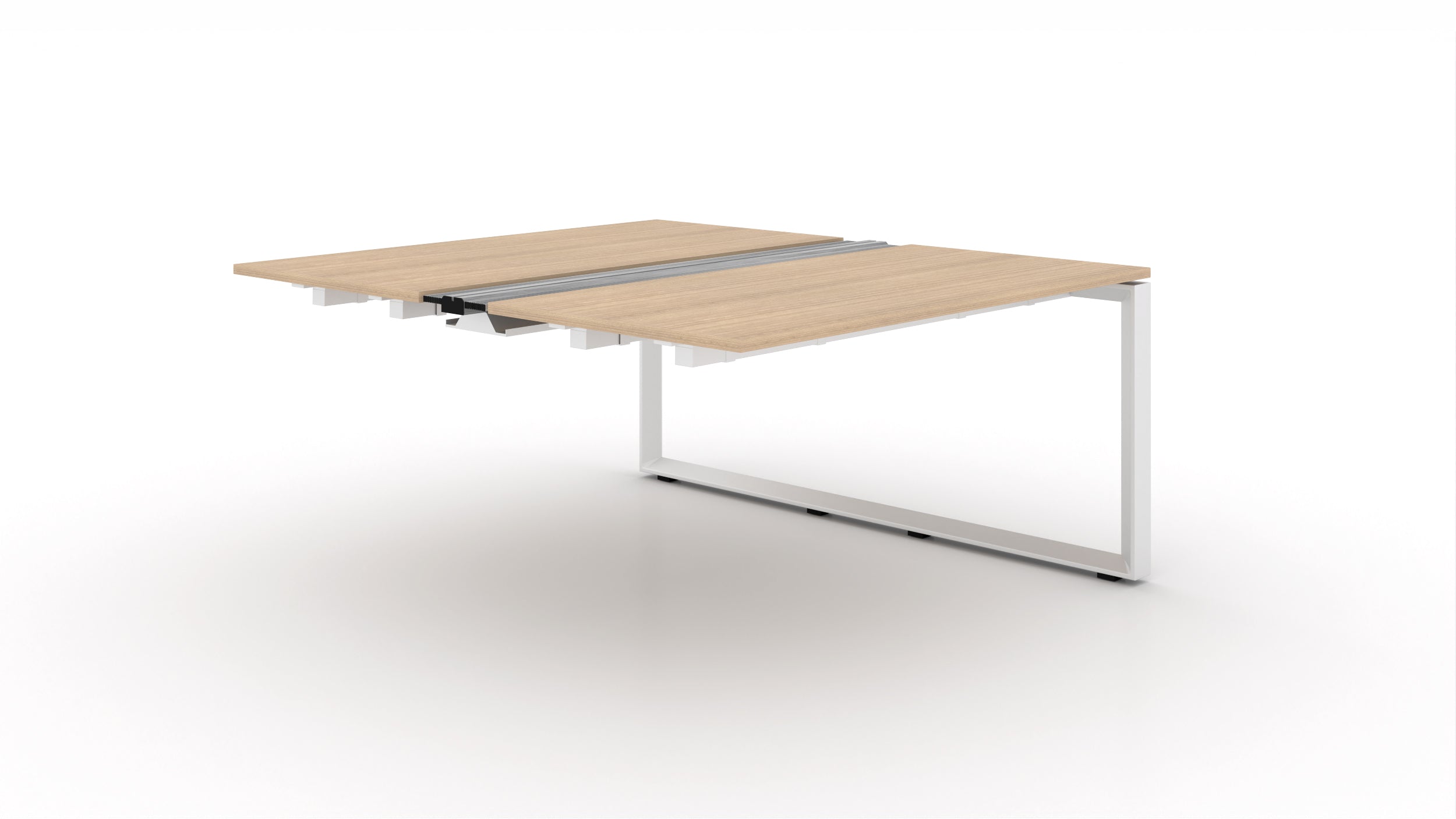 Veloce Double Station Add-On Extension with Wire Management 57"x48"
