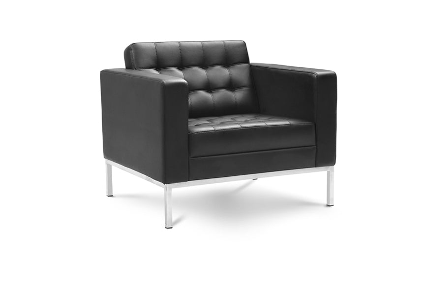 Piazza Lounge Chair Black