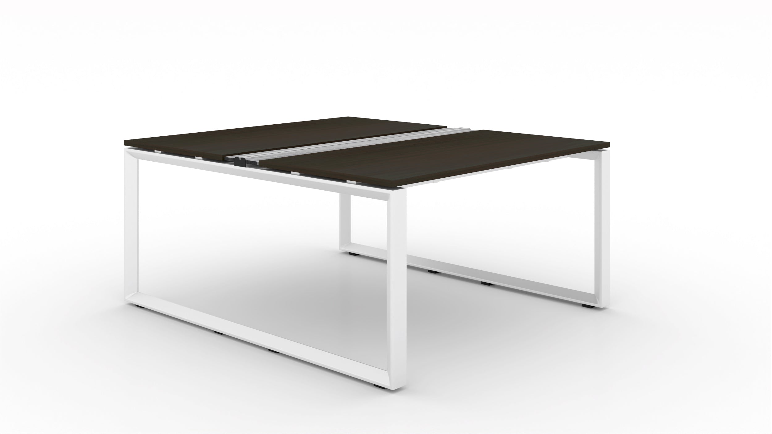 Veloce Double Station with Wire Management 57"x48"