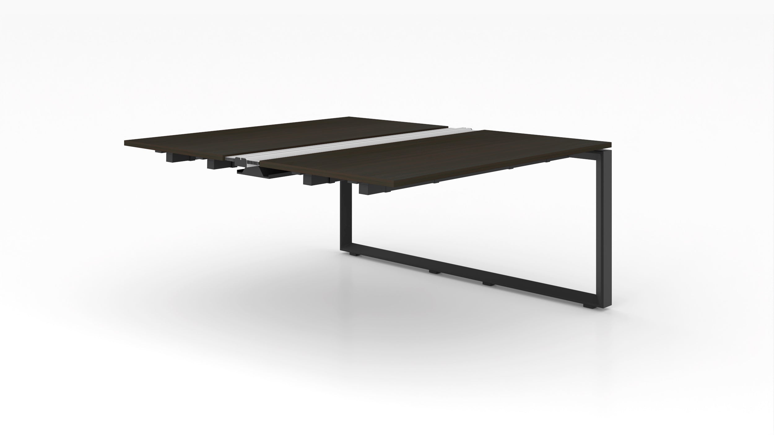 Veloce Double Station Add-On Extension with Wire Management 57"x48"