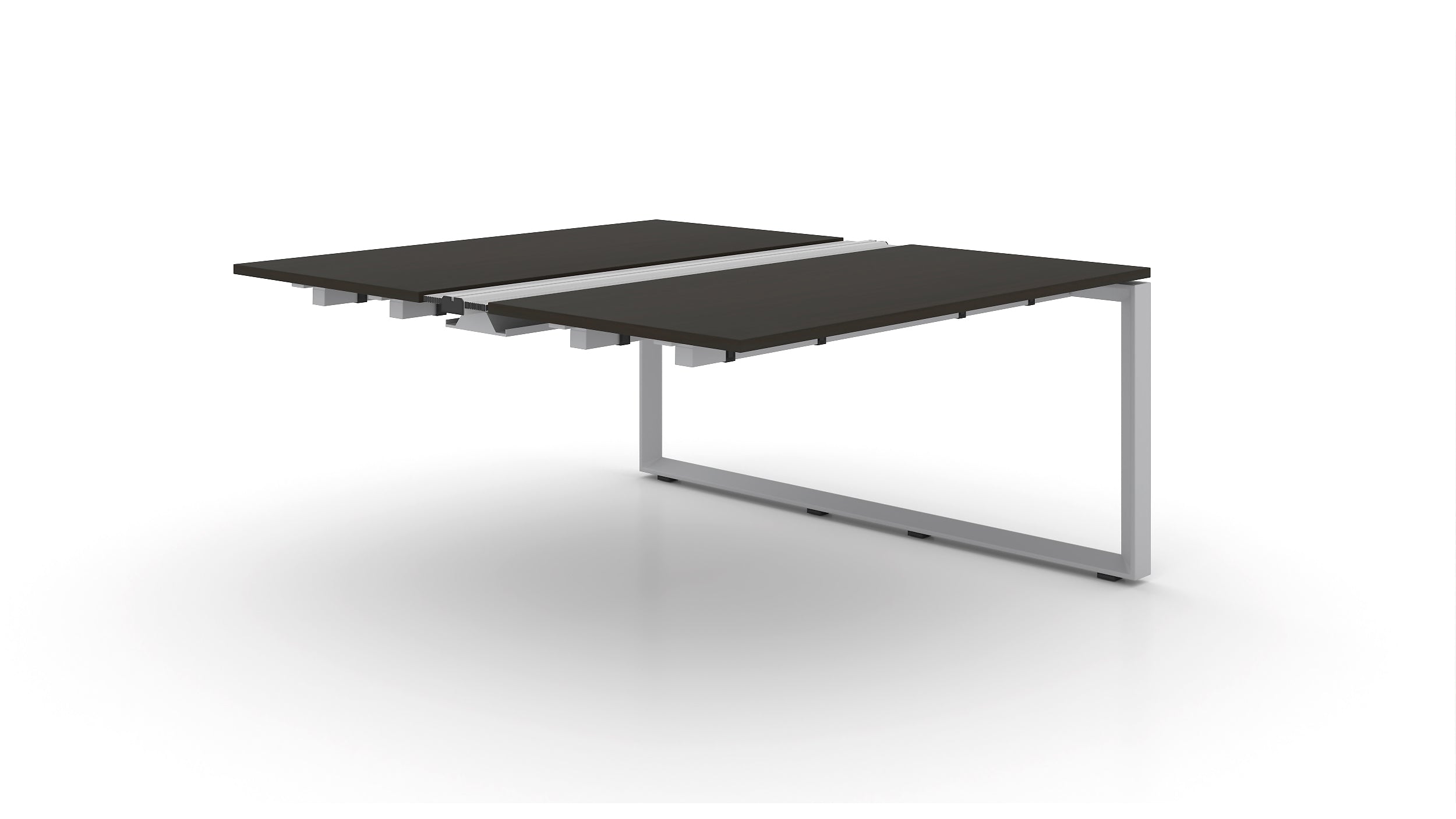 Veloce Double Station Add-On Extension with Wire Management 57"x48"