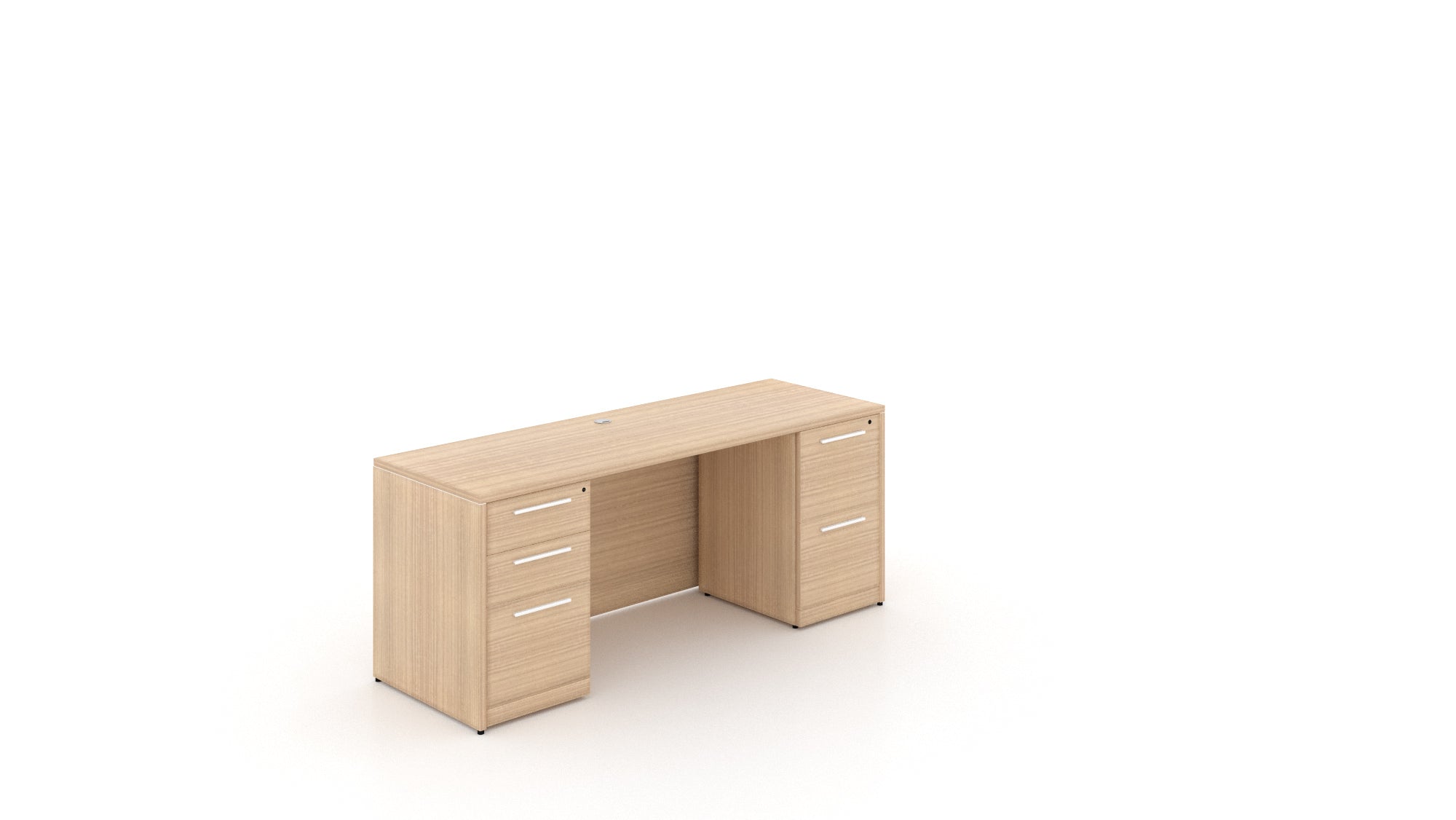 Double Storage Pedestal Credenza 72”X24” Miele