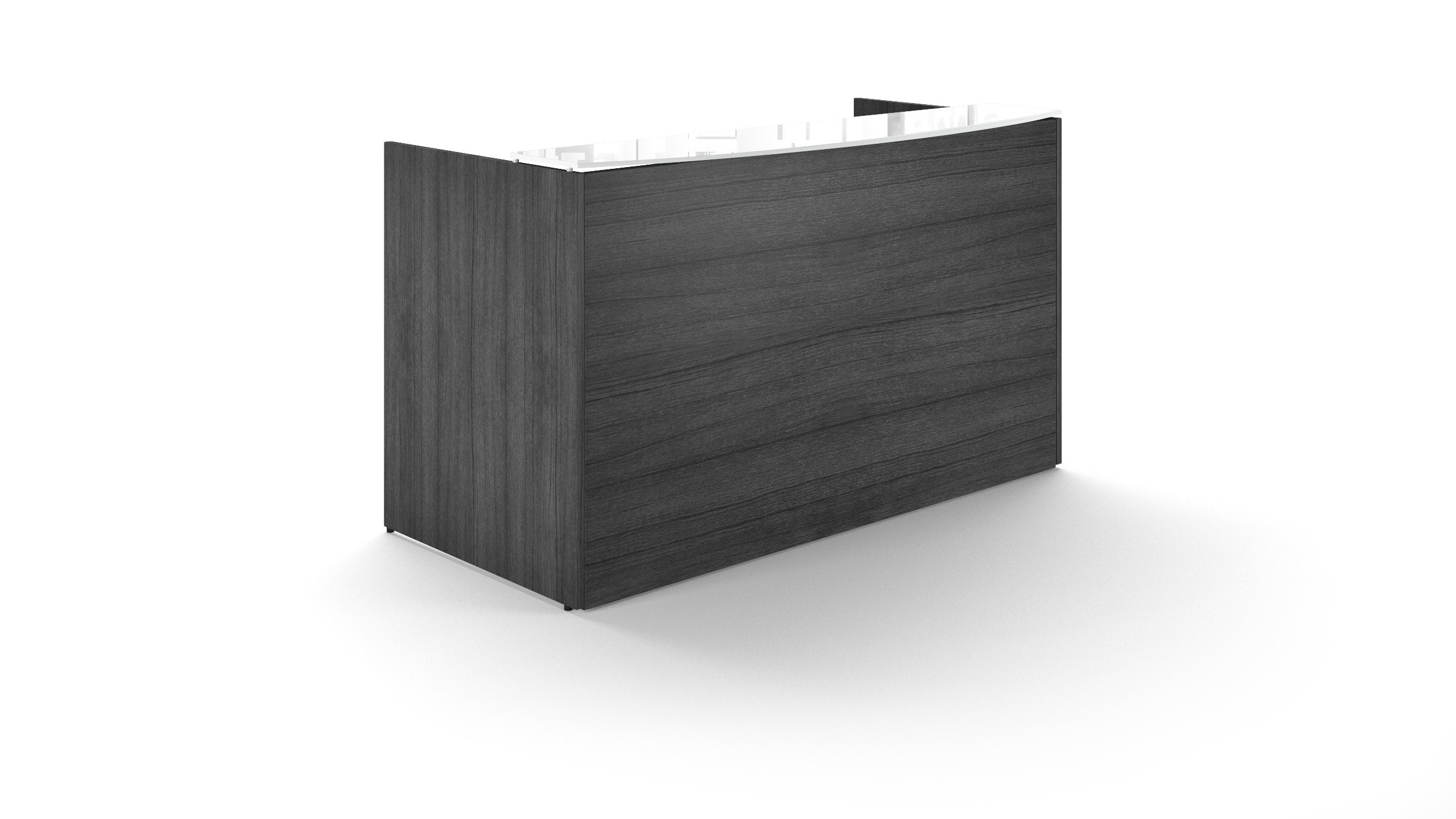 Single Person Reception with Glass Top