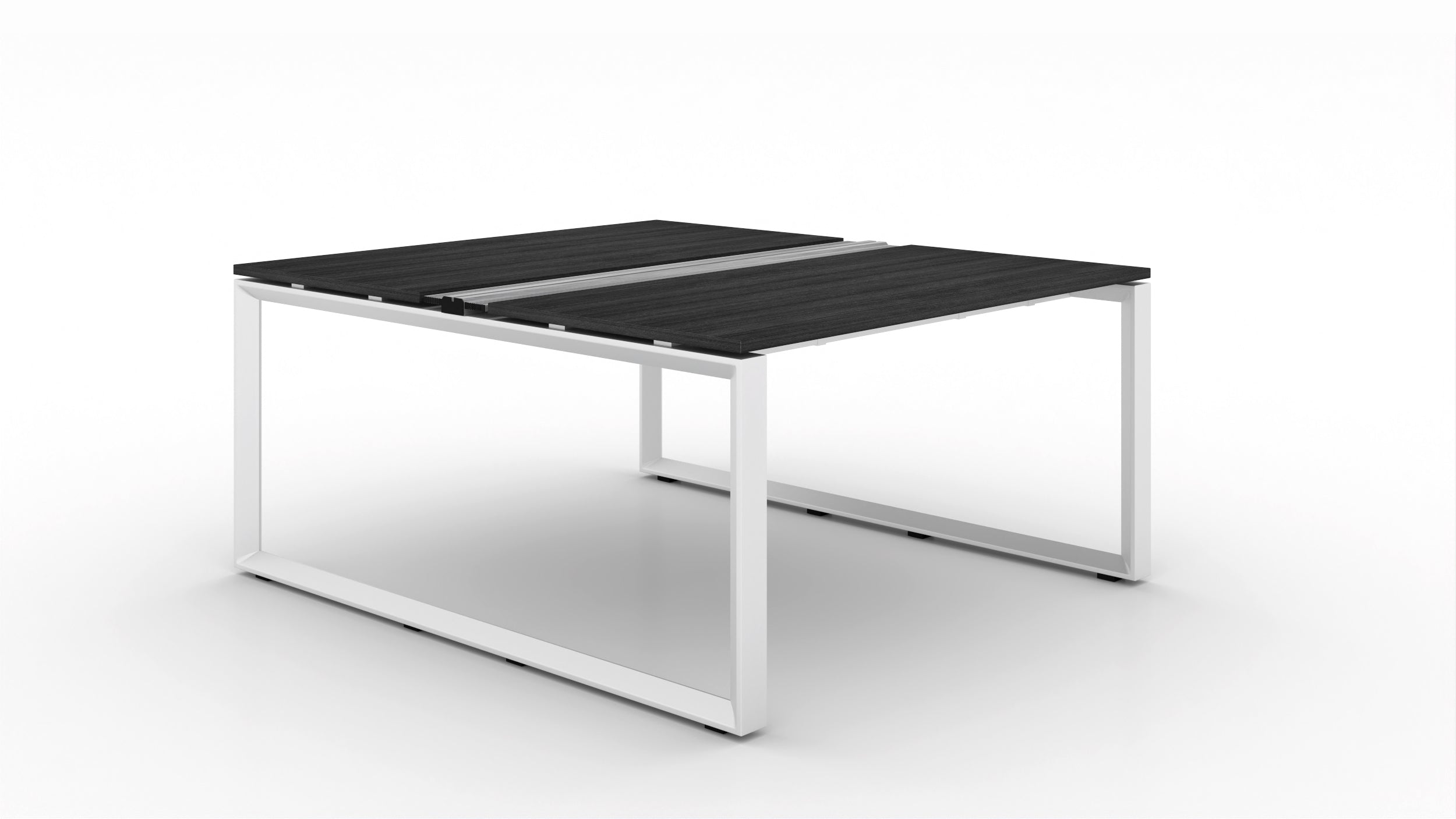 Veloce Double Station with Wire Management 57"x48"