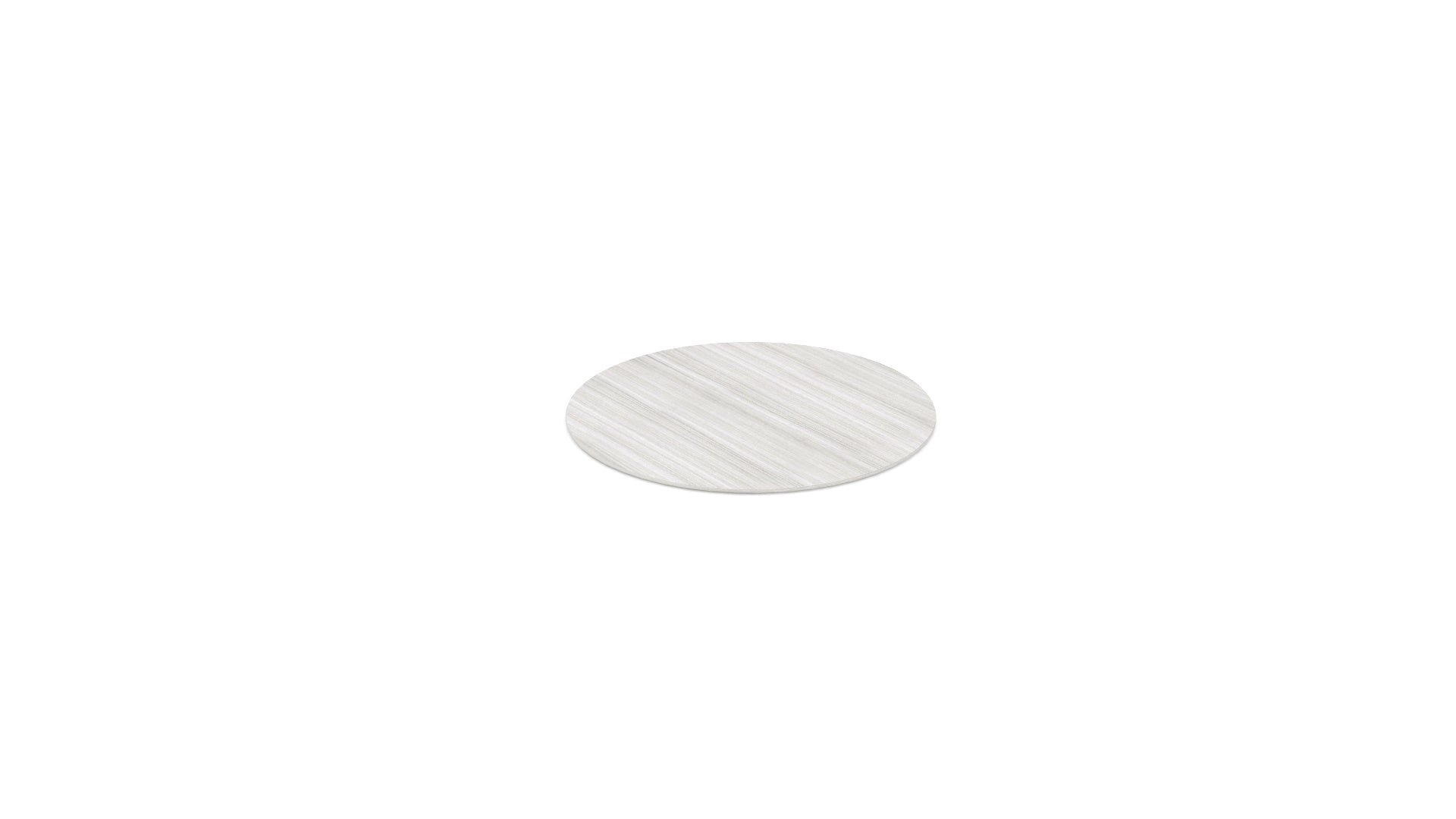 30" Round Lunch Table Top Blanc de Gris