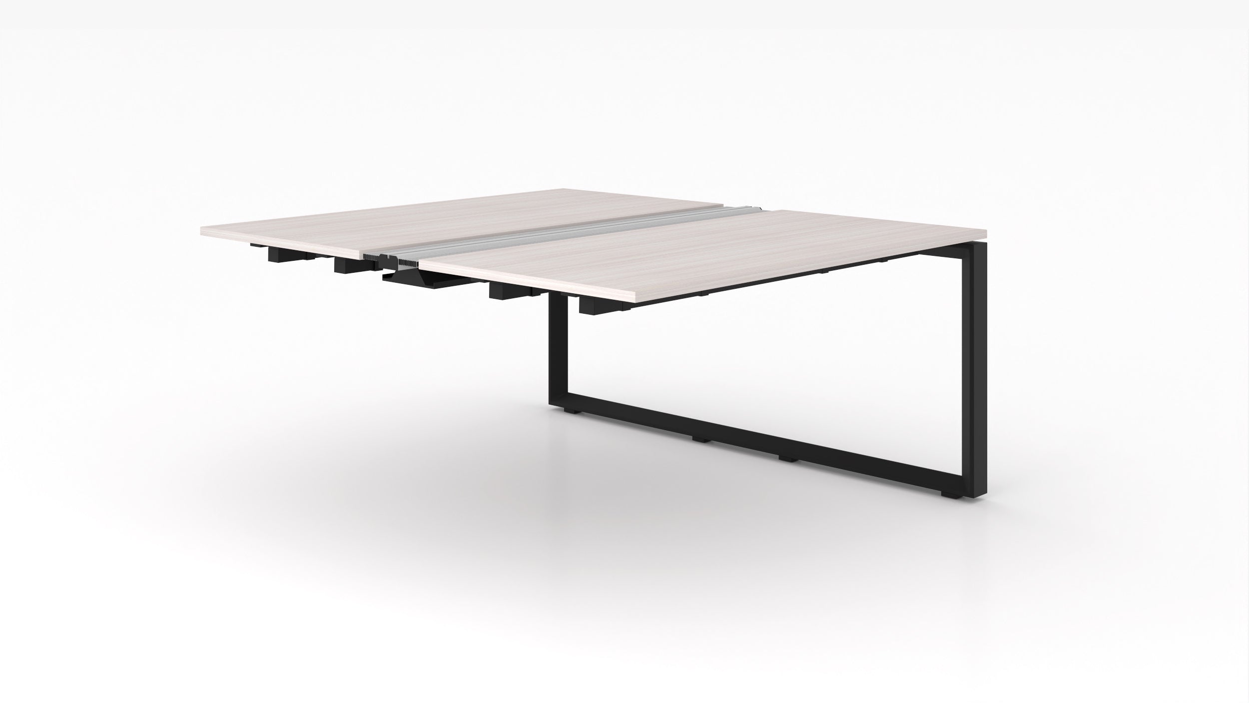 Veloce Double Station Add-On Extension with Wire Management 57"x48"