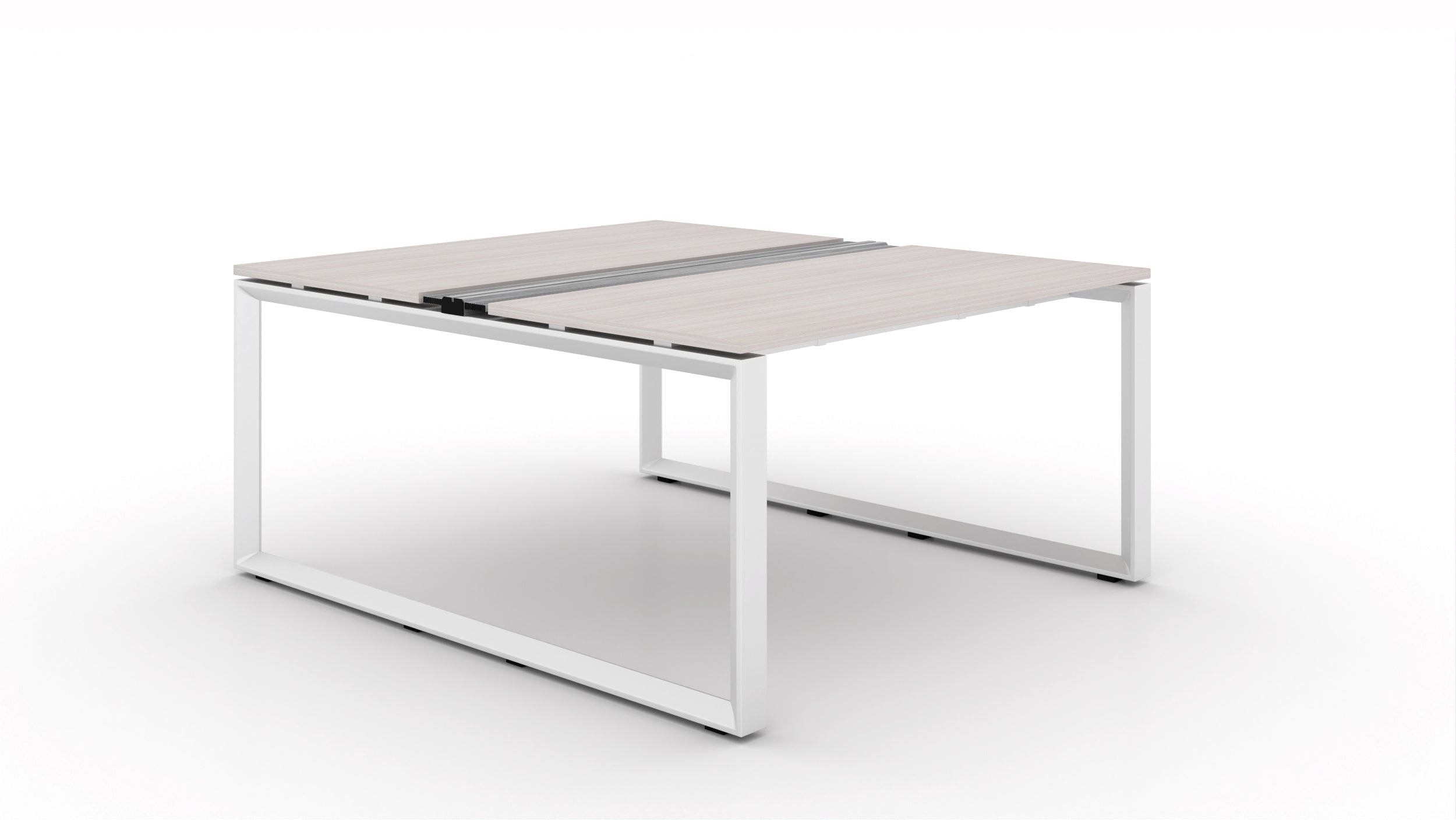 Veloce Double Station with Wire Management 57"x48"