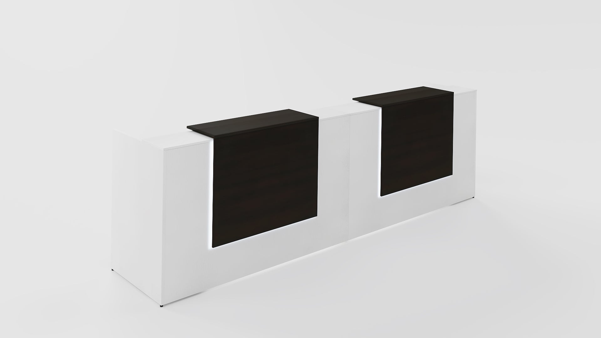 Double Reception with Front LED Overlays