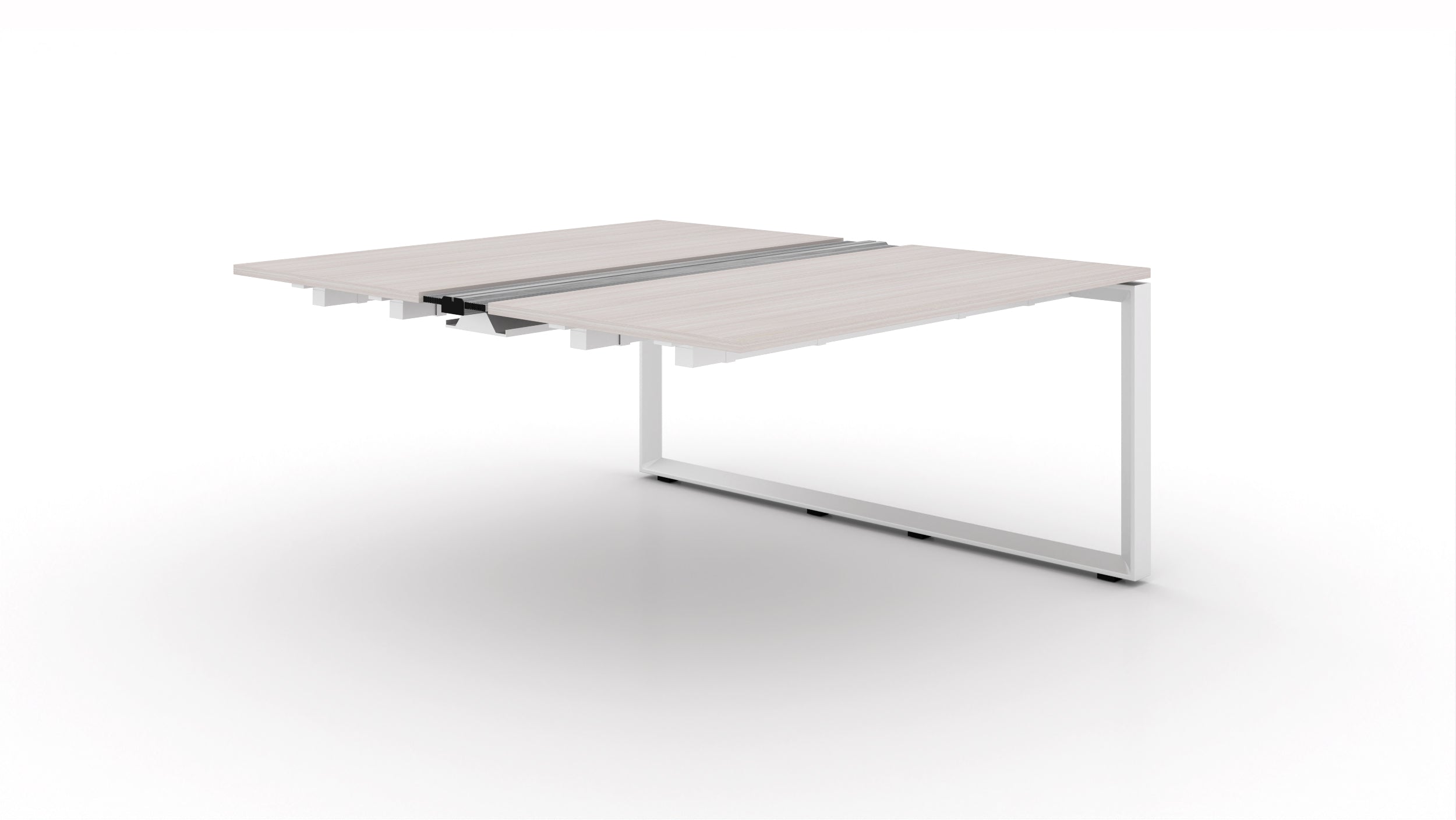 Veloce Double Station Add-On Extension with Wire Management 57"x48"