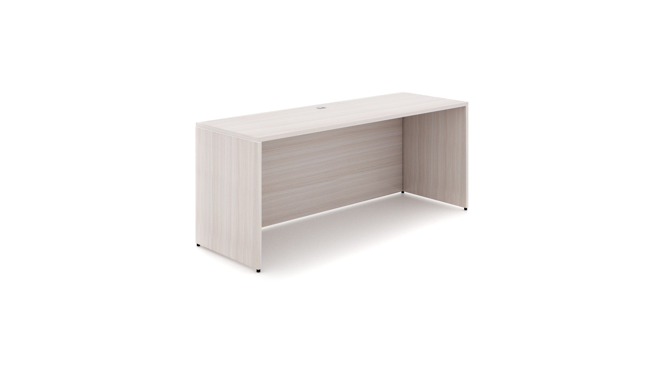 Medium Credenza Storage Shell Blanc de Gris