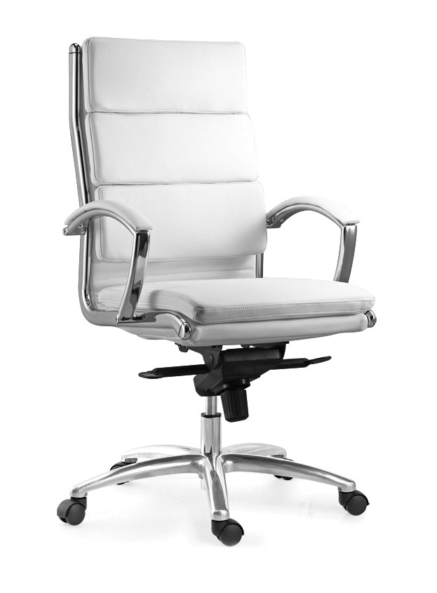 Livello High Back Executive Chair White