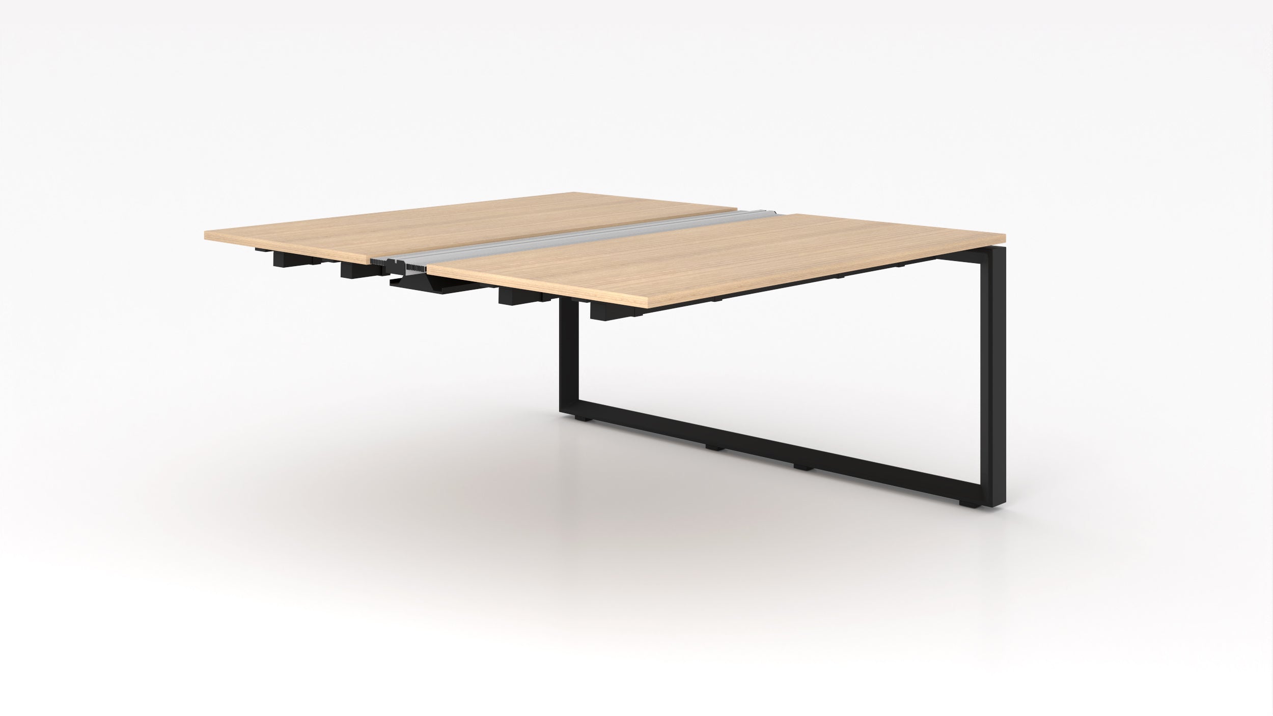 Veloce Double Station Add-On Extension with Wire Management 57"x48"
