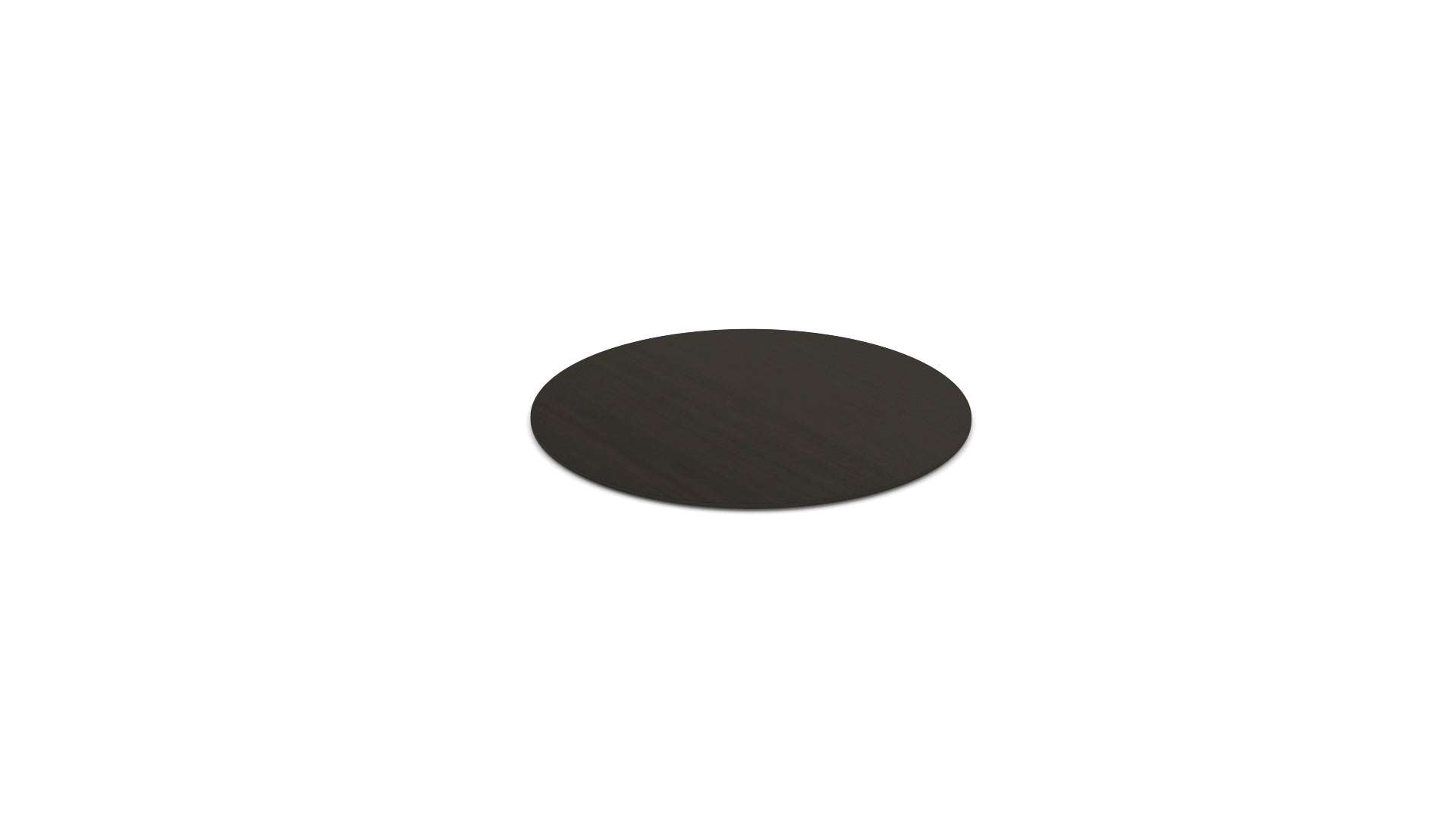36" Round Lunch Table Top Espresso