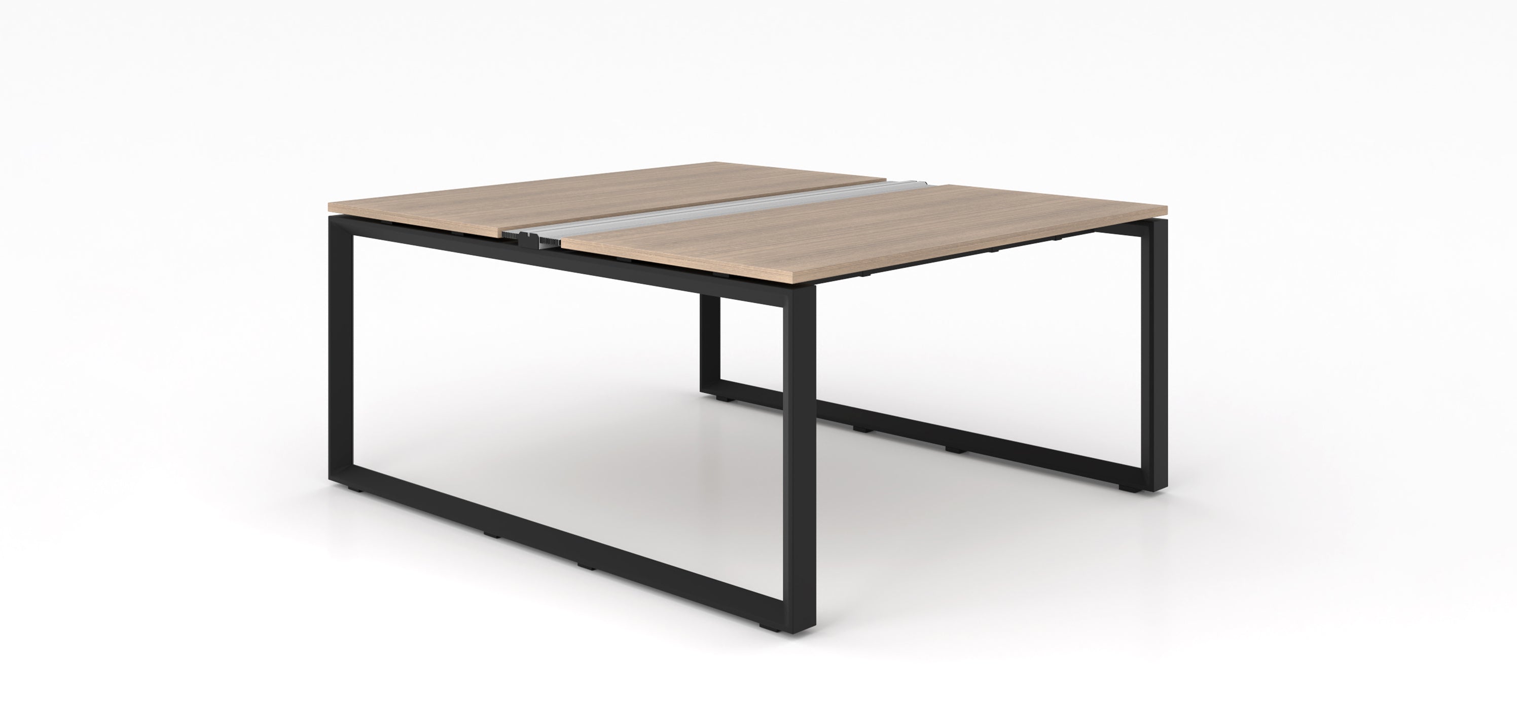 Veloce Double Station with Wire Management 57"x48"