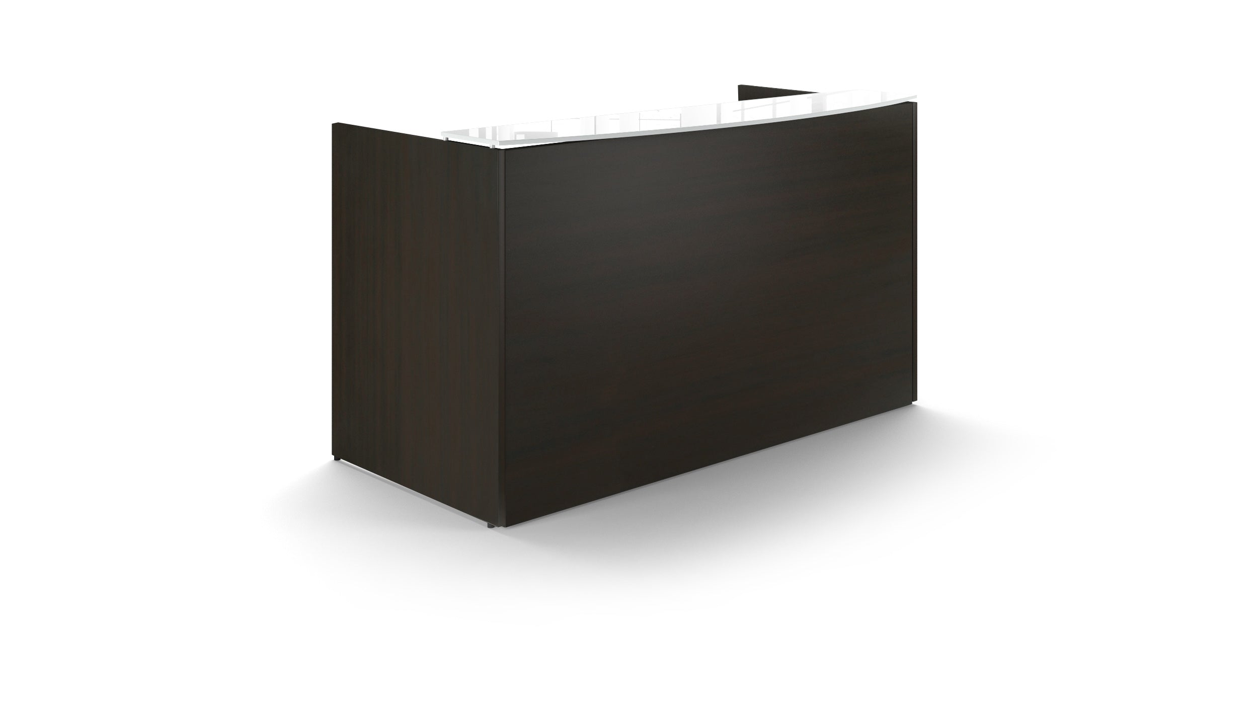 Single Person Reception with Glass Top