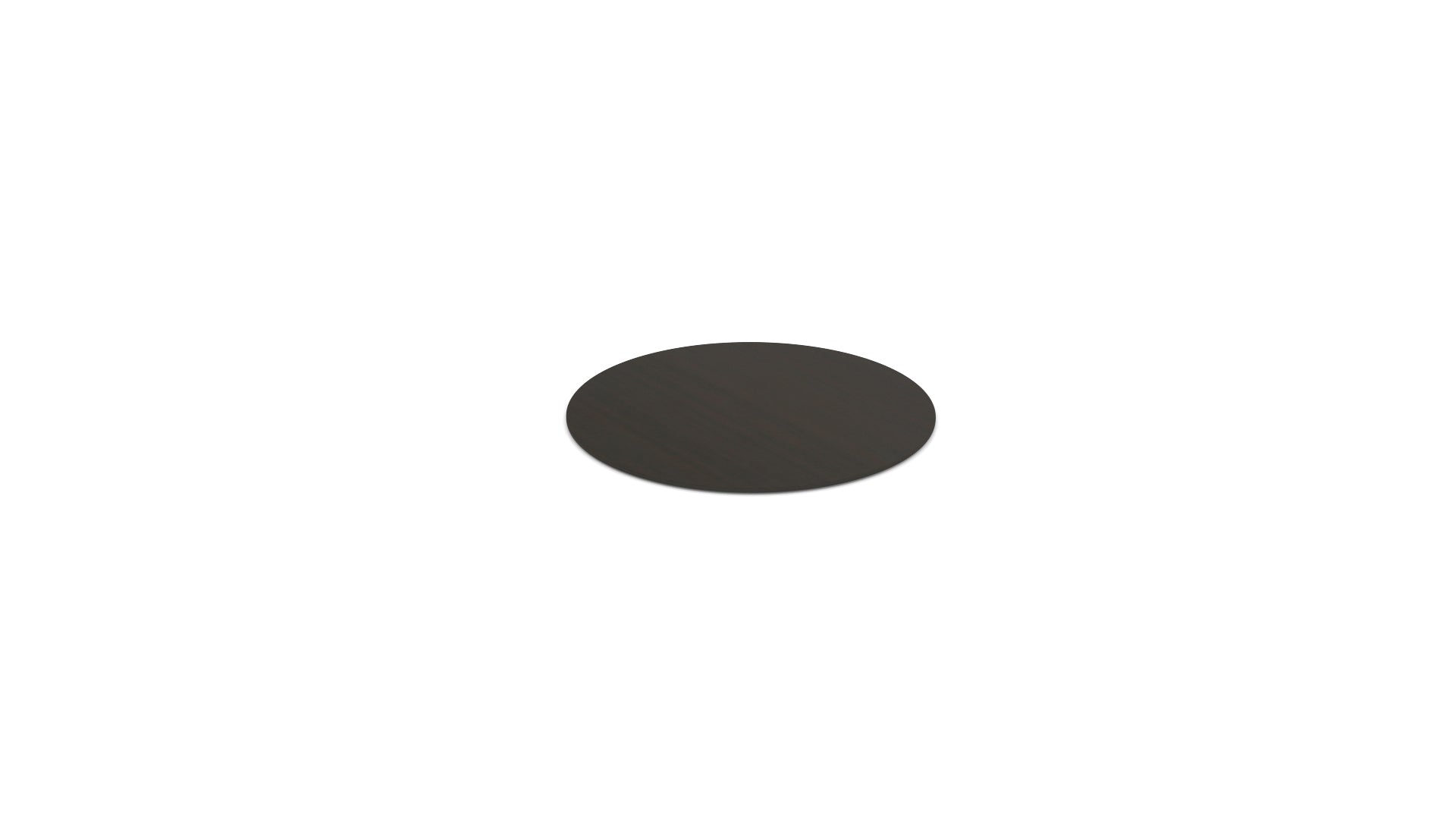 30" Round Lunch Table Top Espresso