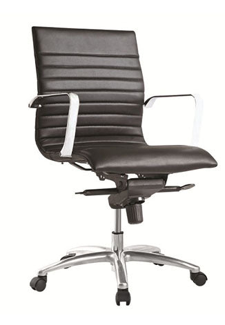 Zetti Mid Back Executive Chair Black