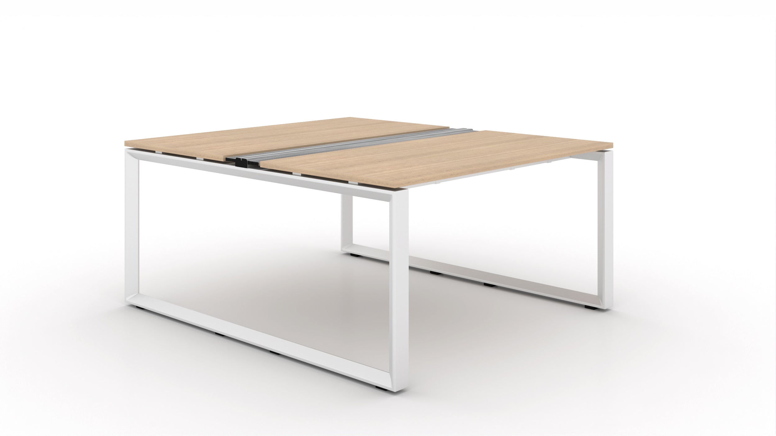Veloce Double Station with Wire Management 57"x48"