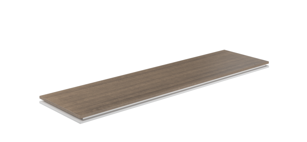 Credenza Return Top Only with Blanco Under-mount Support for Onesuite