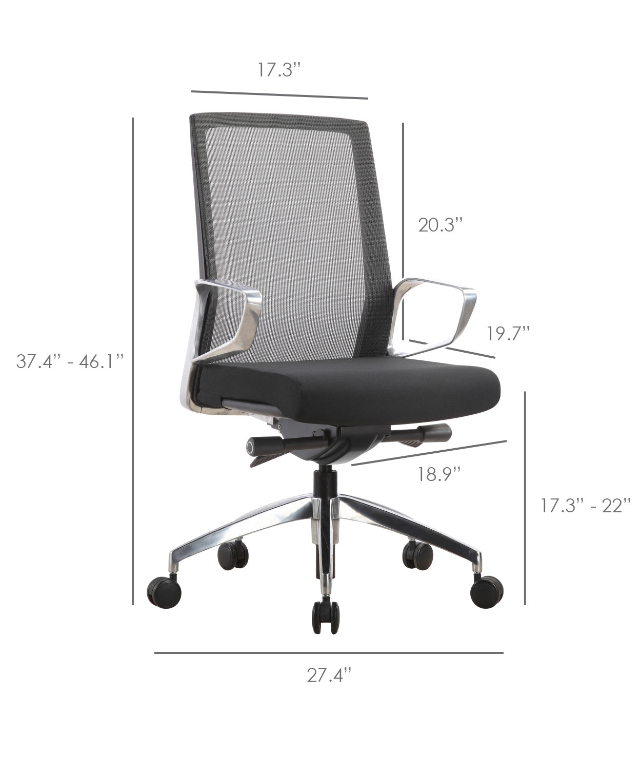 Moderno Compito Mesh Office Chair