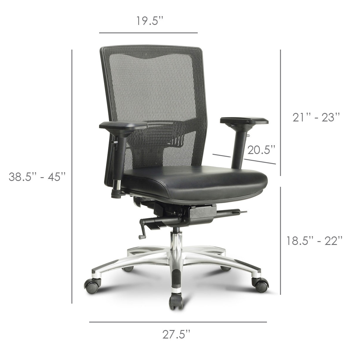 Argento Mesh Executive Office Chair