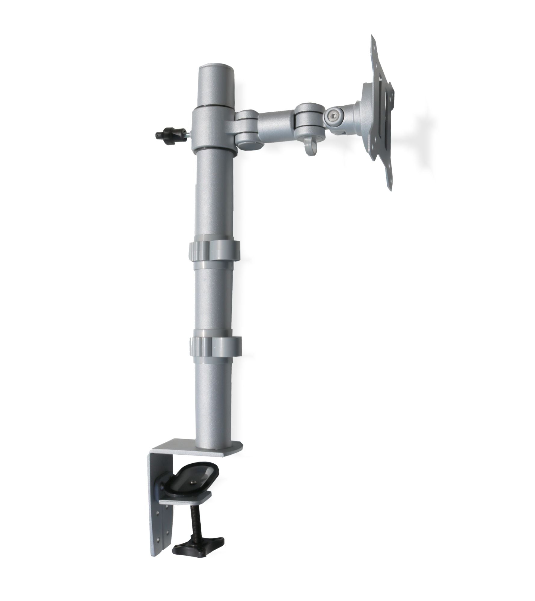 Basic Single Monitor Arm Silver/Silver