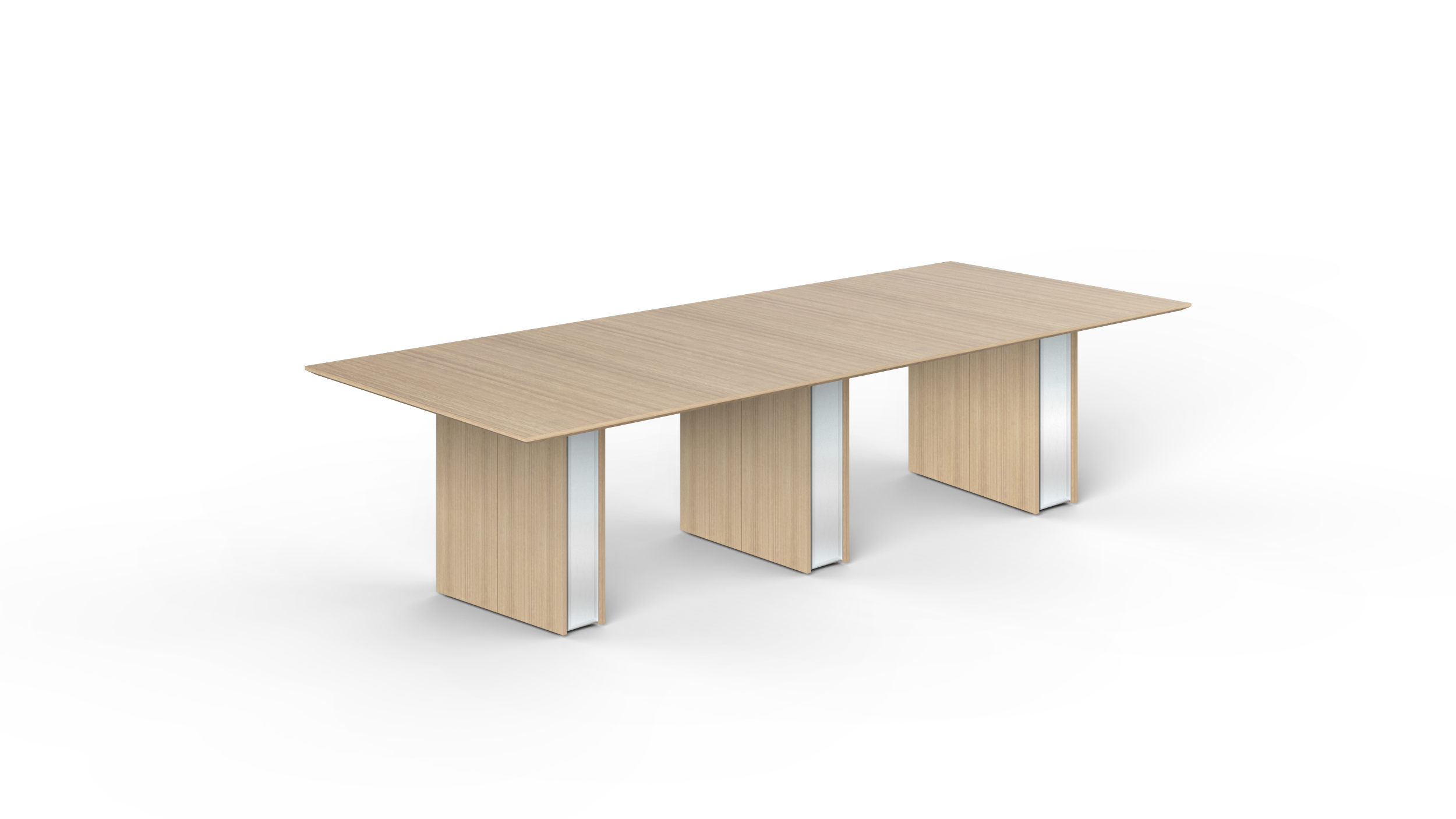 10' Coltello Conference Table with Bicci legs, Miele