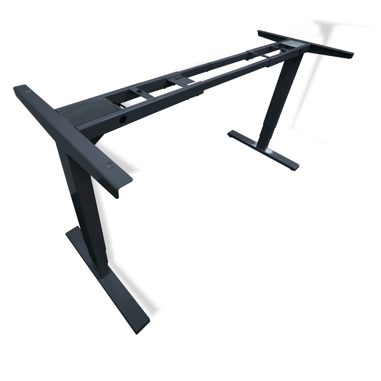 Powered Table Base Three Stage Two Motor, 44-72w (Black) Frame Only